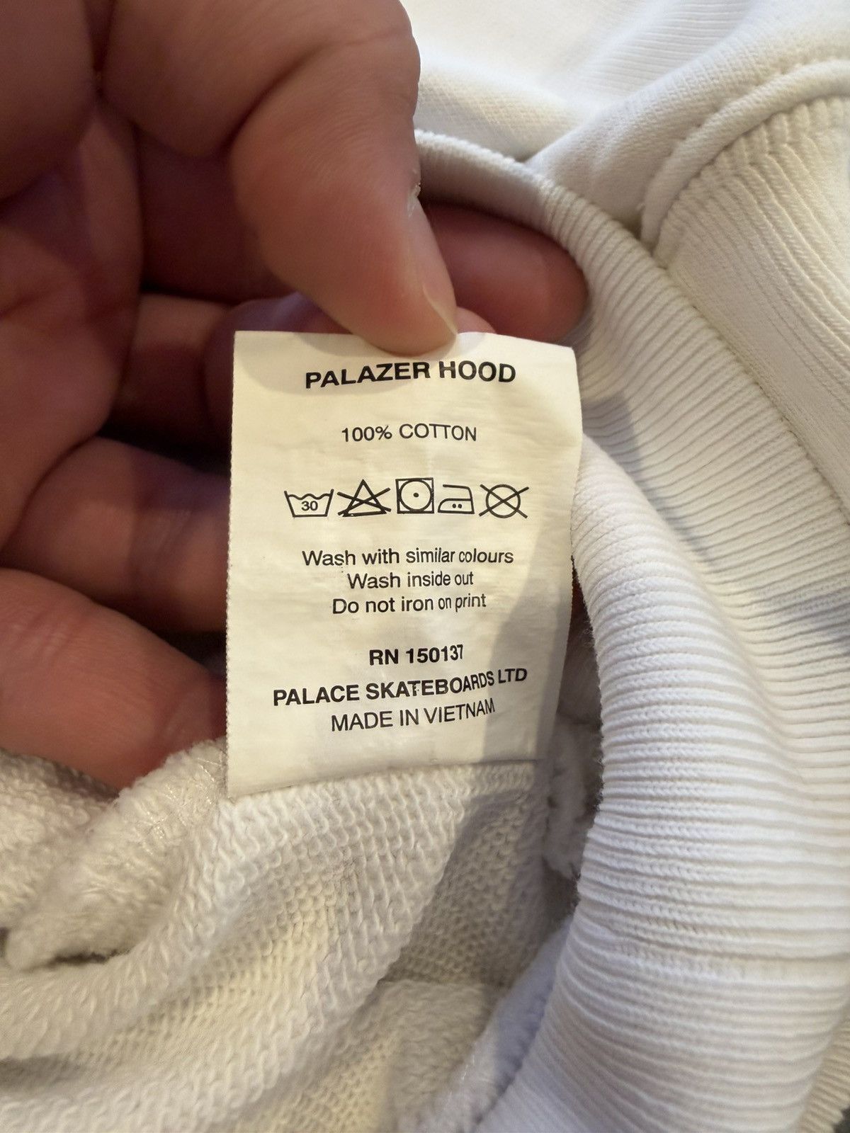 Palace Palace Palazer Hood White Men's - FW17 Size US XL / EU 56 / 4 - 5 Thumbnail
