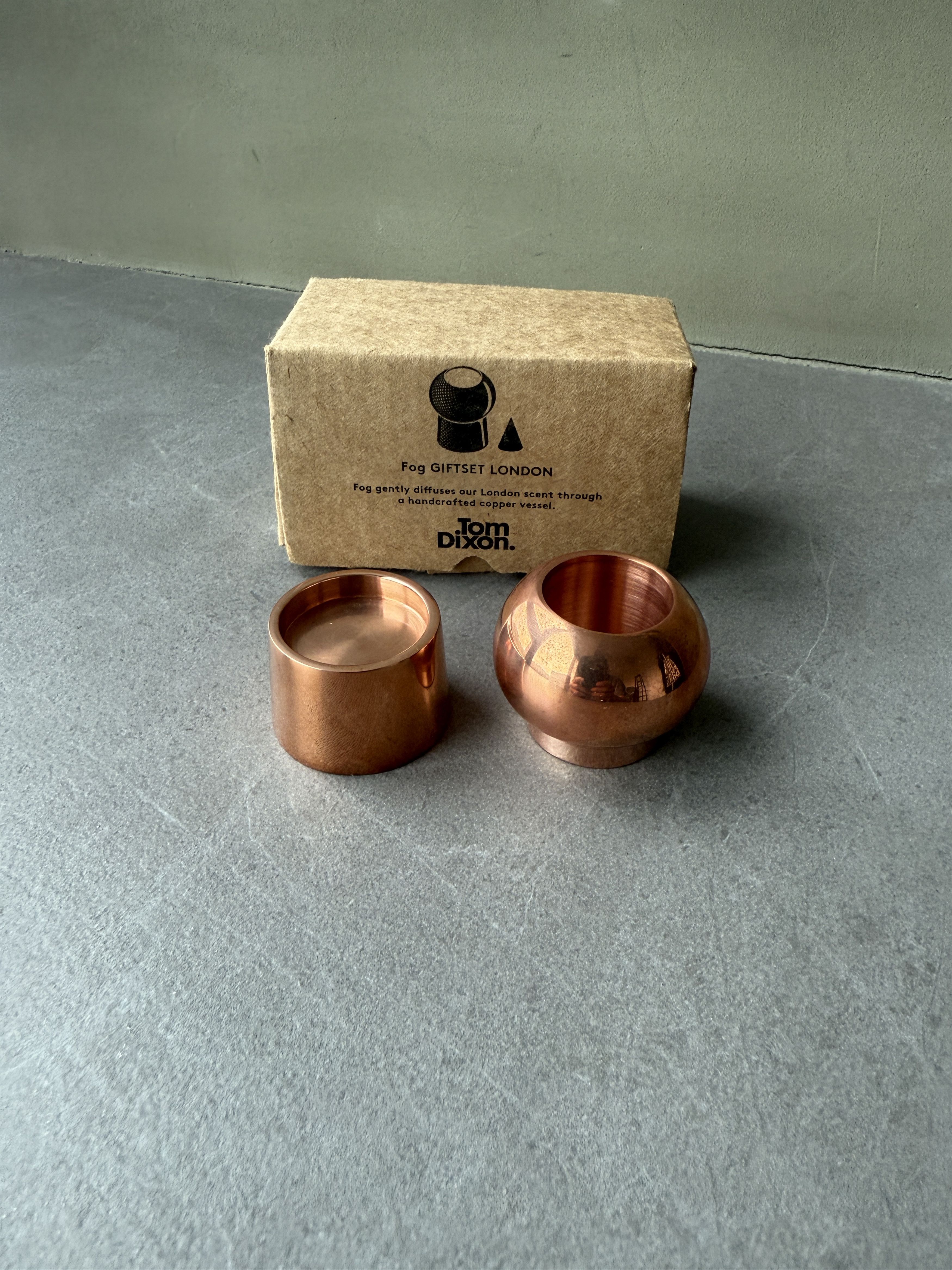 Designer Tom Dixon London Handcrafted Solid Copper Incense Vessel NEW Size ONE SIZE - 4 Thumbnail