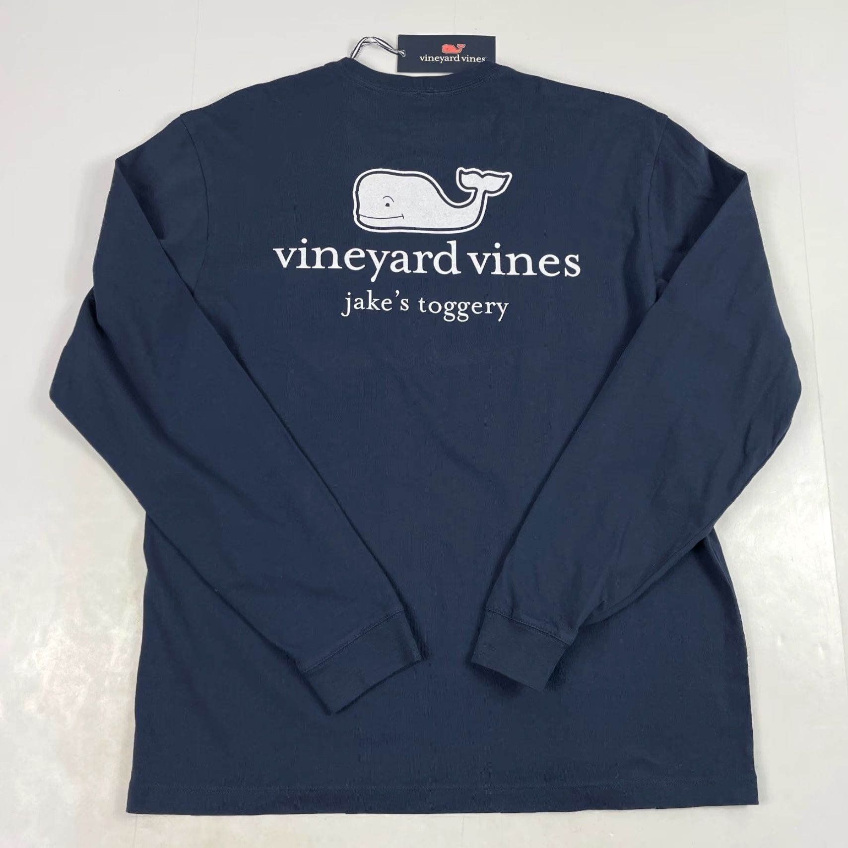Vineyard Vines VINTAGE Vineyard Vines Shirt Mens Small Blue Long Sleeve Crew Neck Fishing Boating Whale Mens Regular Blue Shirt Whale Logo Ocean Outdoor 90s Size US S / EU 44-46 / 1 - 7 Thumbnail