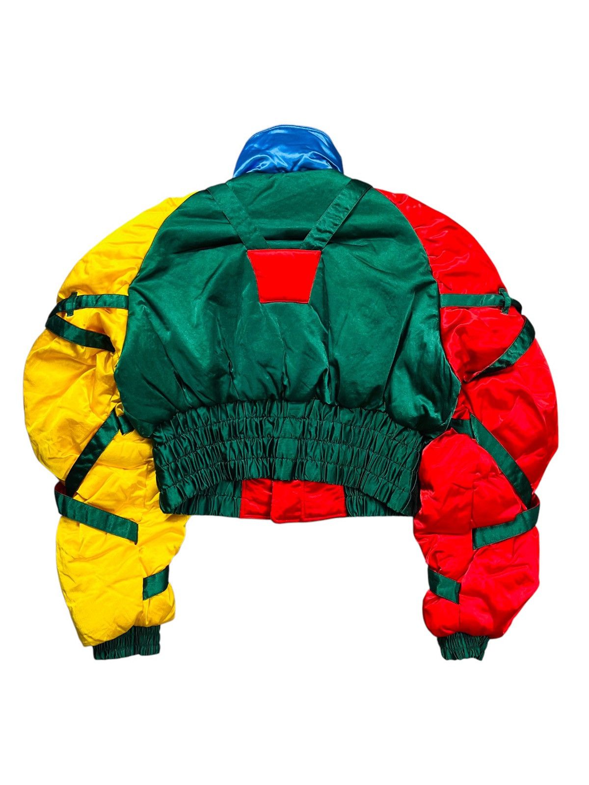 20471120 1980s Gagando - Multicolor Parachute Bondage Jacket Size US M / EU 48-50 / 2 - 3 Thumbnail