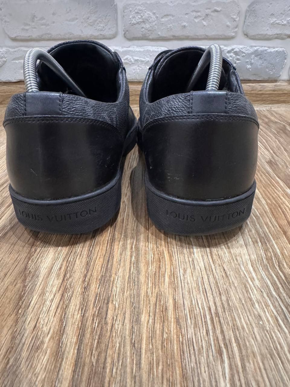 Louis Vuitton Louis Vuitton Match Up Black Monogram Canvas Sneakers Size Size US 6.5 / EU 39-40 - 9 Thumbnail