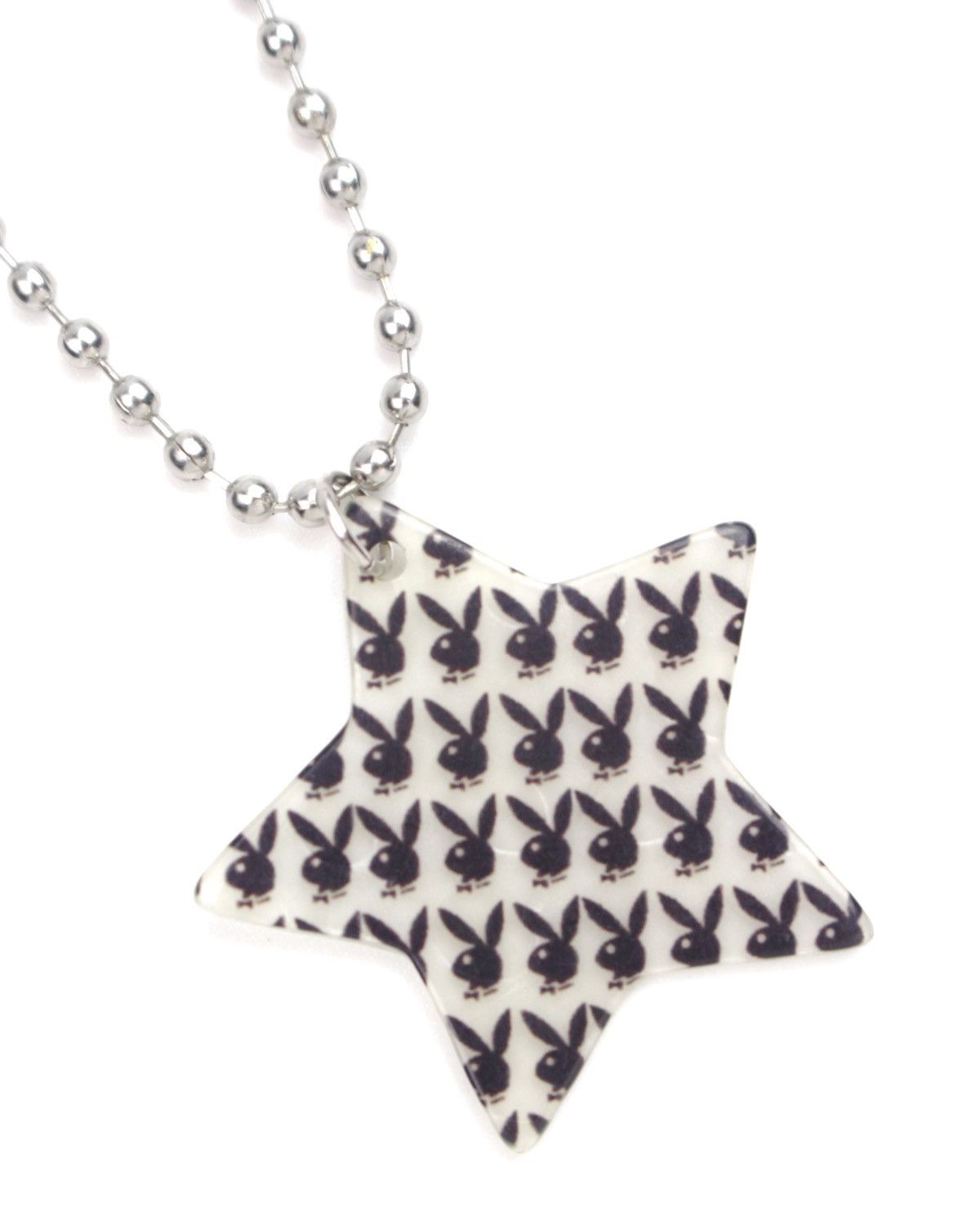 Playboy 2000S PLAYBOY MONOGRAM STAR PENDANT NECKLACE Size ONE SIZE - 3 Thumbnail
