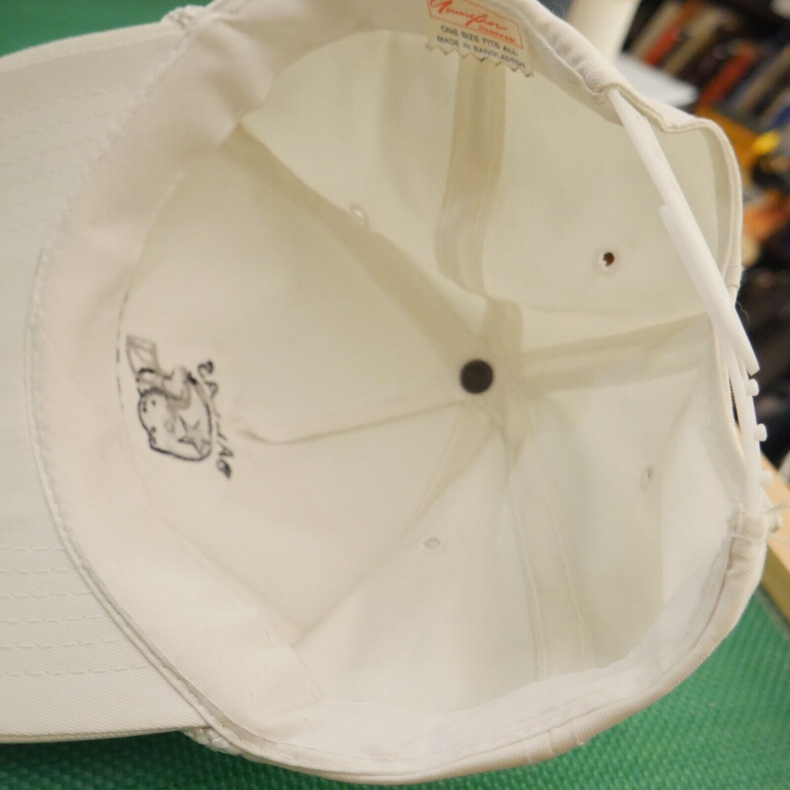Vintage Dallas Cowboys Snapback Hat Jimmy Johnson Autograph