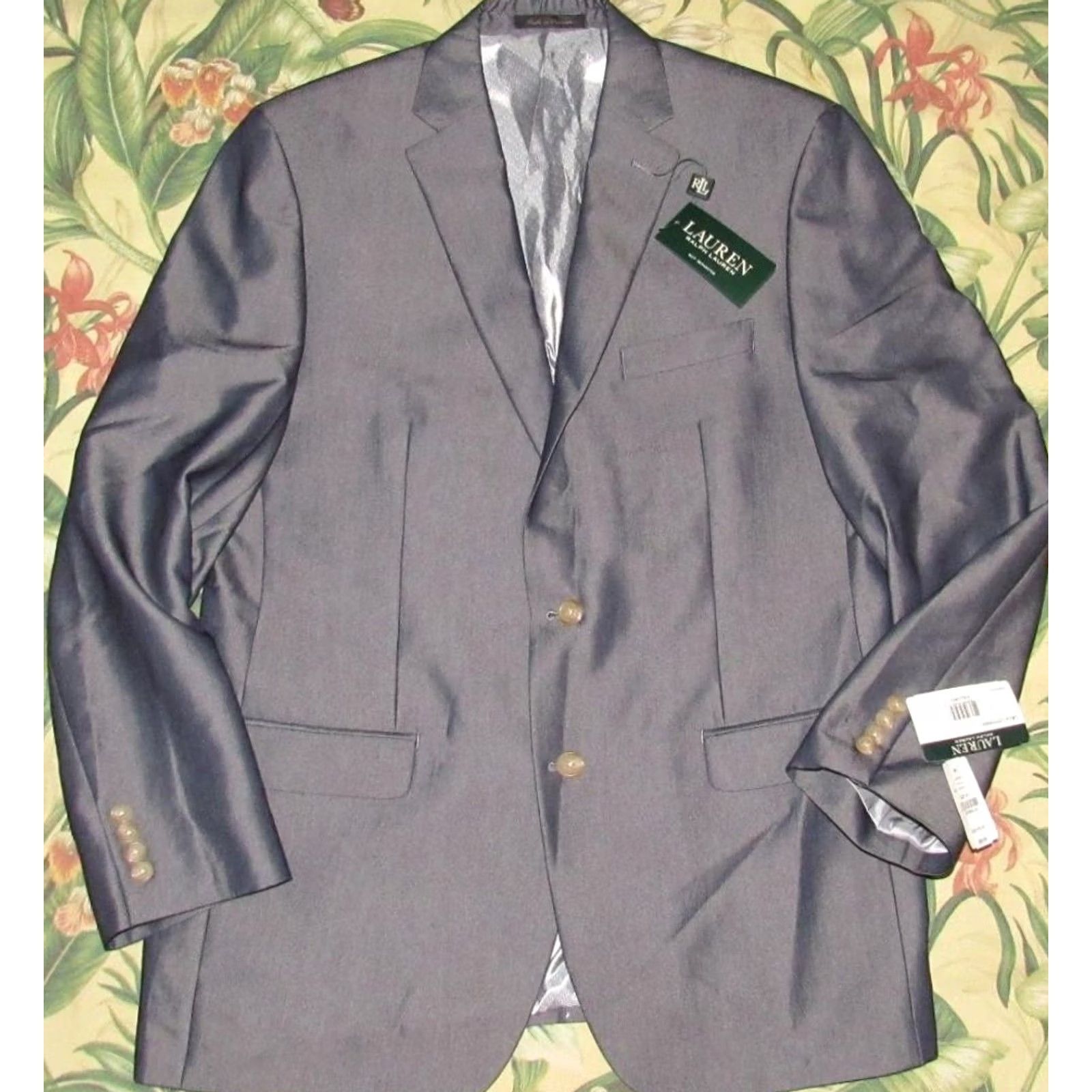 Ralph Lauren Polo RALPH LAUREN Blue Blazer Sport Coat Jacket 43 Long NWT Blazer Mens XS? Size US XL / EU 56 / 4 - 2 Thumbnail