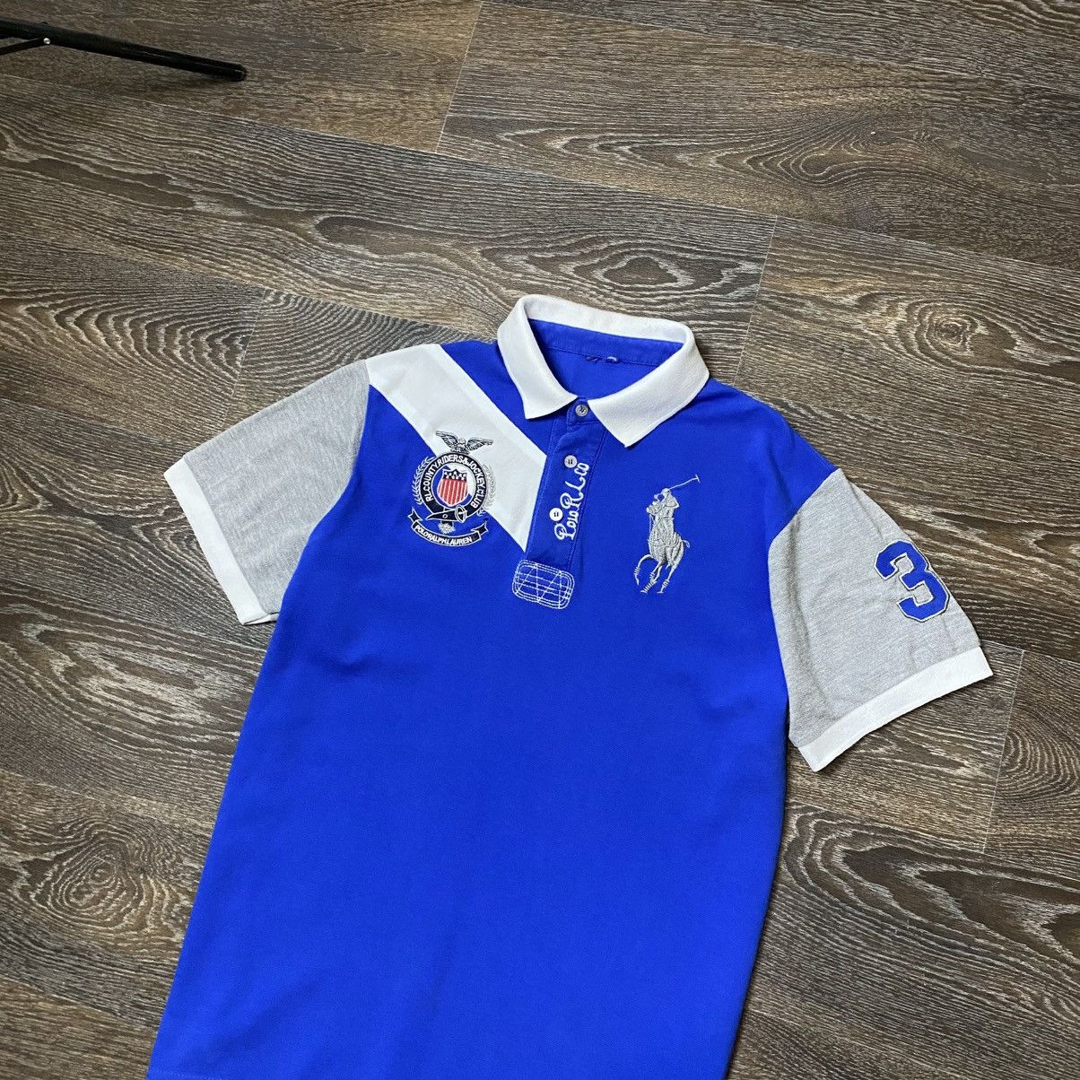 Polo Ralph Lauren × Ralph Lauren × Vintage Vintage POLO RALPH LAUREN Big Logo Polo Shirt 3 Size US M / EU 48-50 / 2 - 2 Thumbnail
