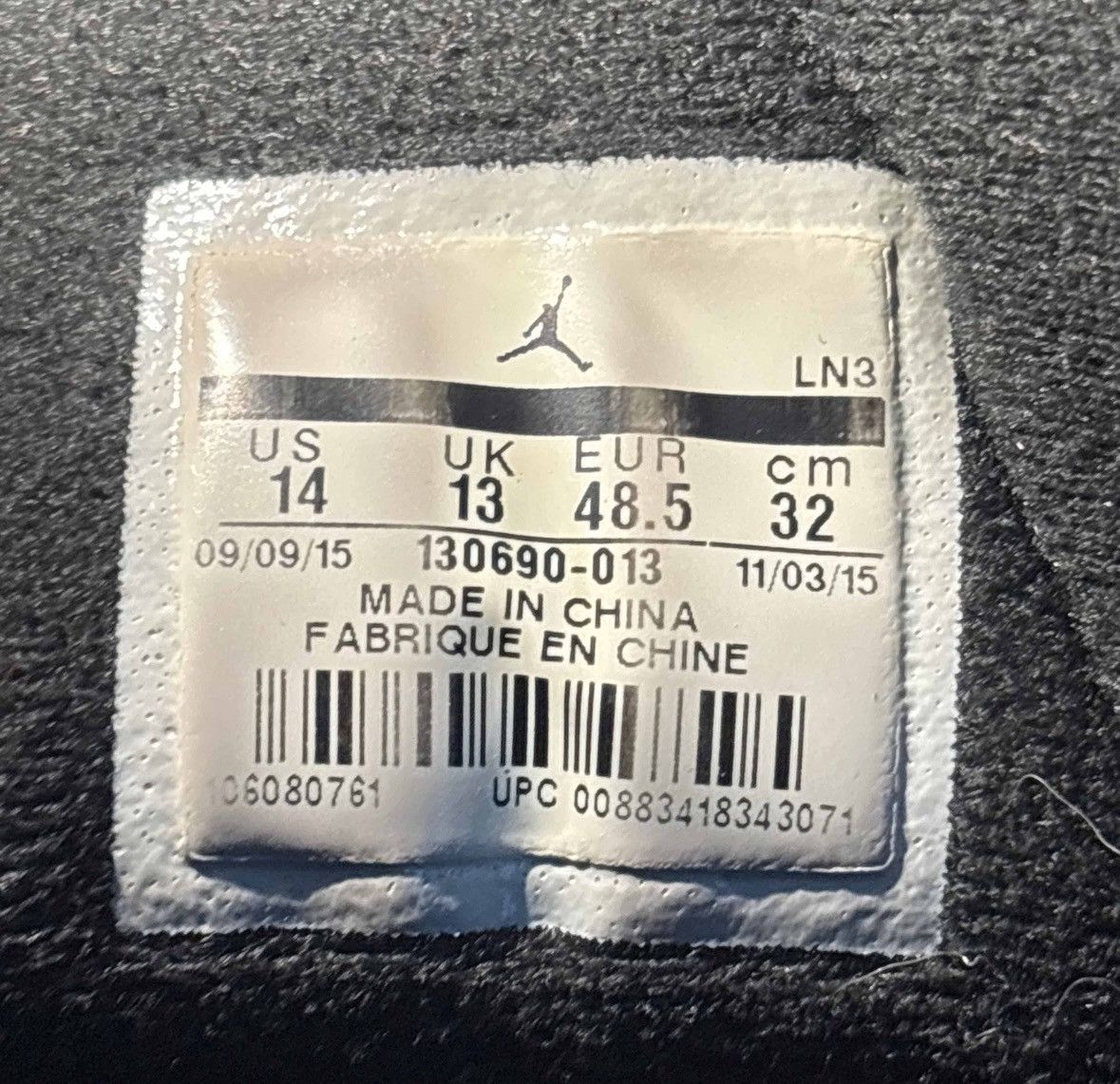 Jordan Brand 2016 Air Jordan 12 Retro ‘The Master’ Size US 14 / EU 47 - 6 Thumbnail