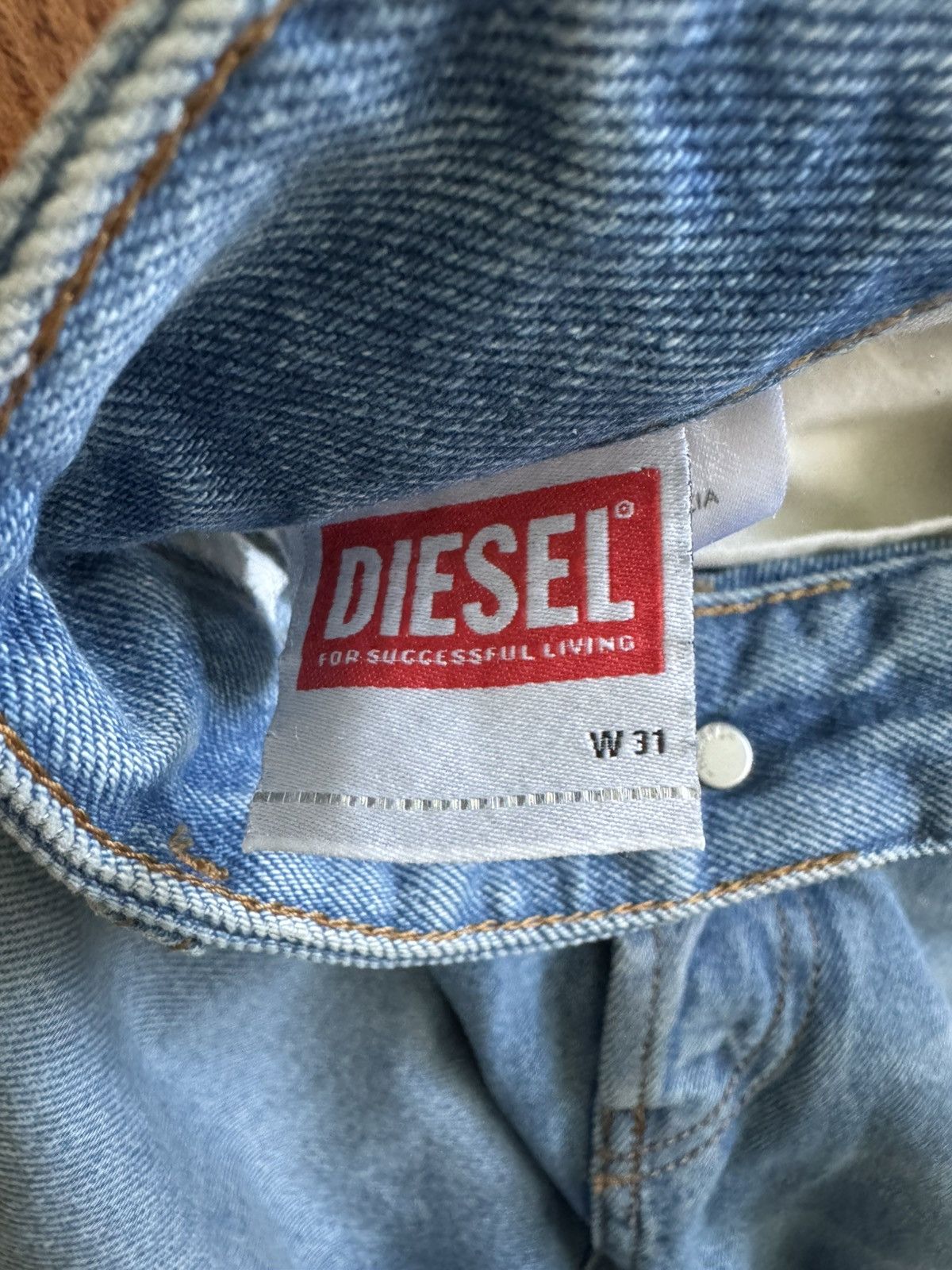 Diesel D-Rise Relaxed Jeans Size US 31 - 4 Thumbnail