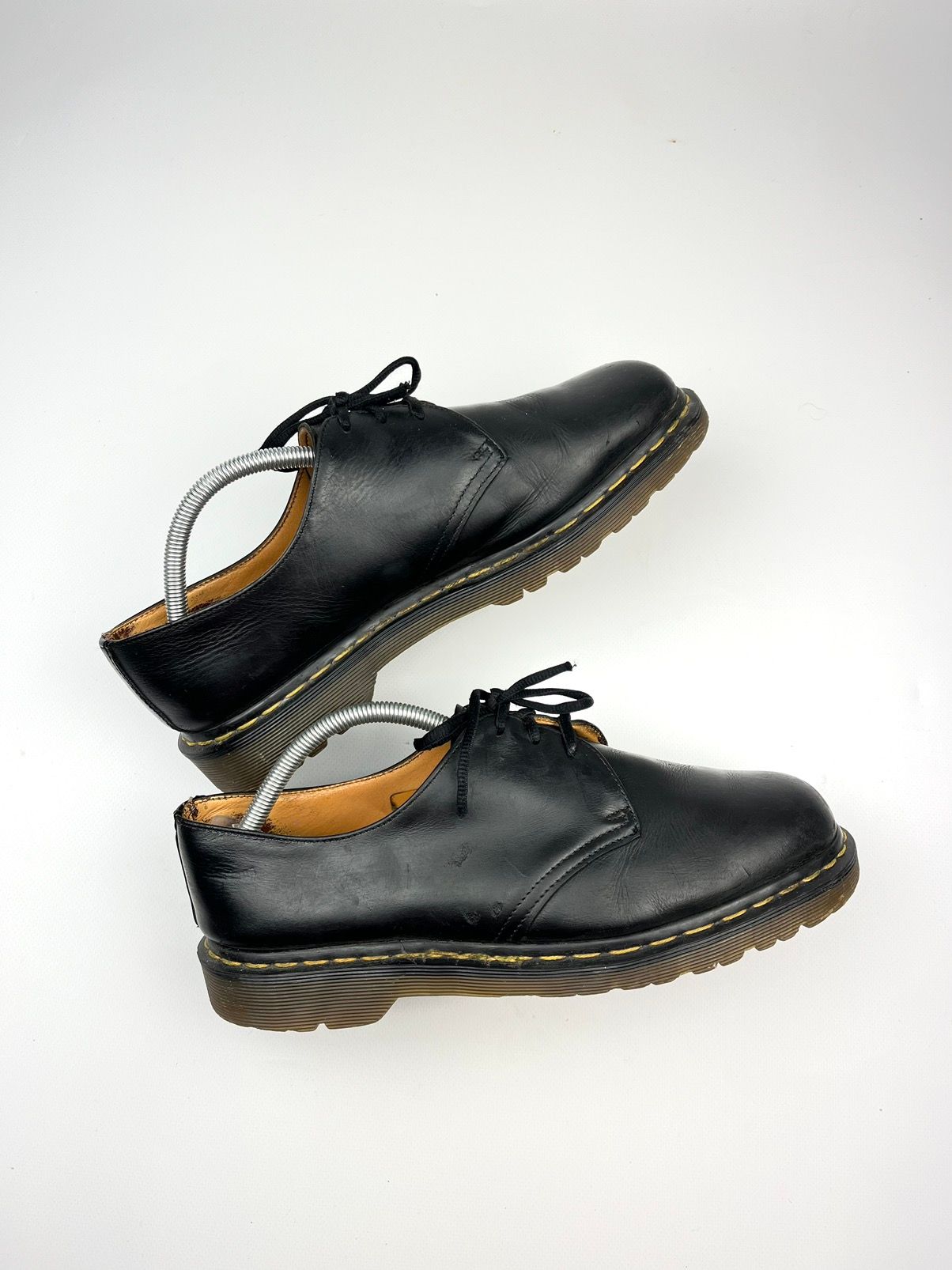 Pre-owned Dr. Martens Dr.martens 1460 Oxford Shoes Very Vintage Made In England In Black