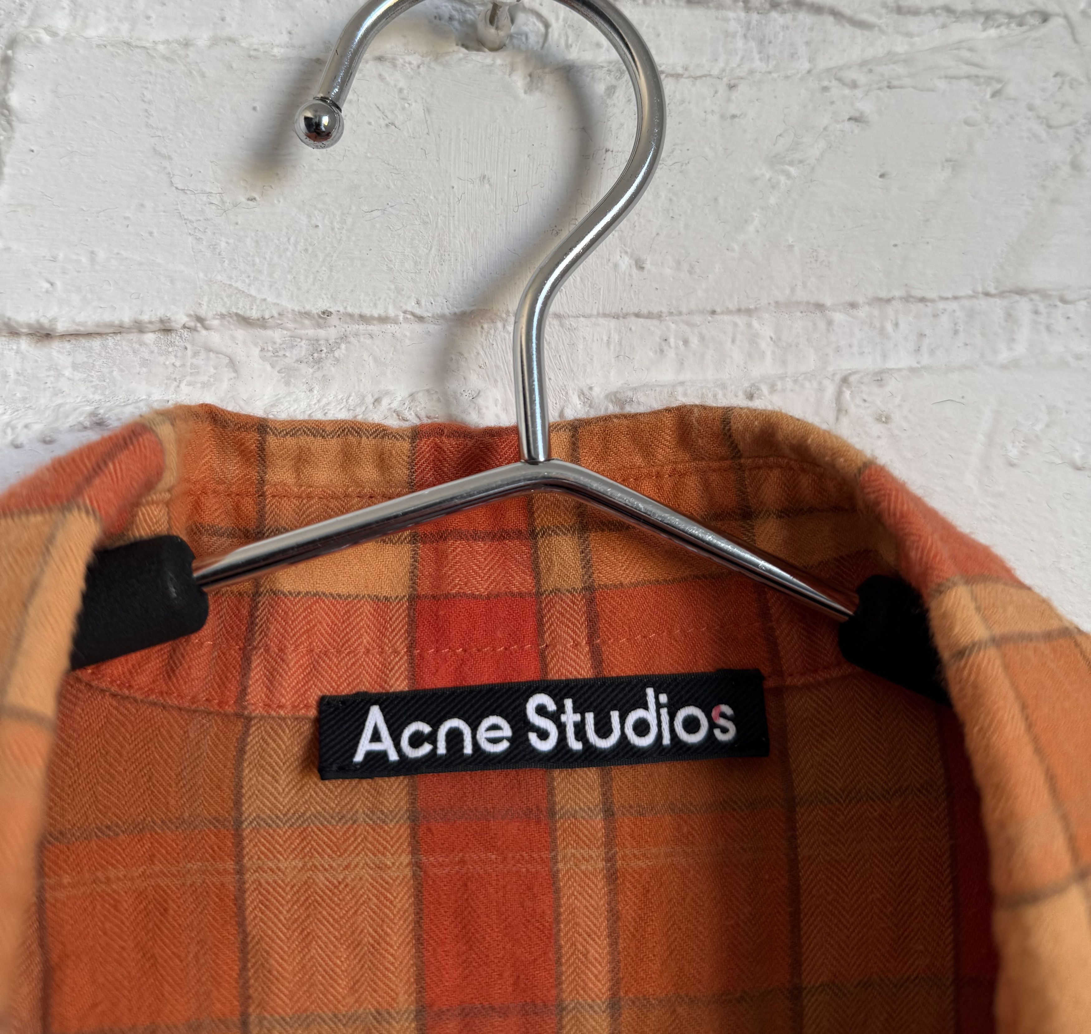 Acne Studios Acne Studios plaid flannel oversized shirt Size US M / EU 48-50 / 2 - 3 Thumbnail