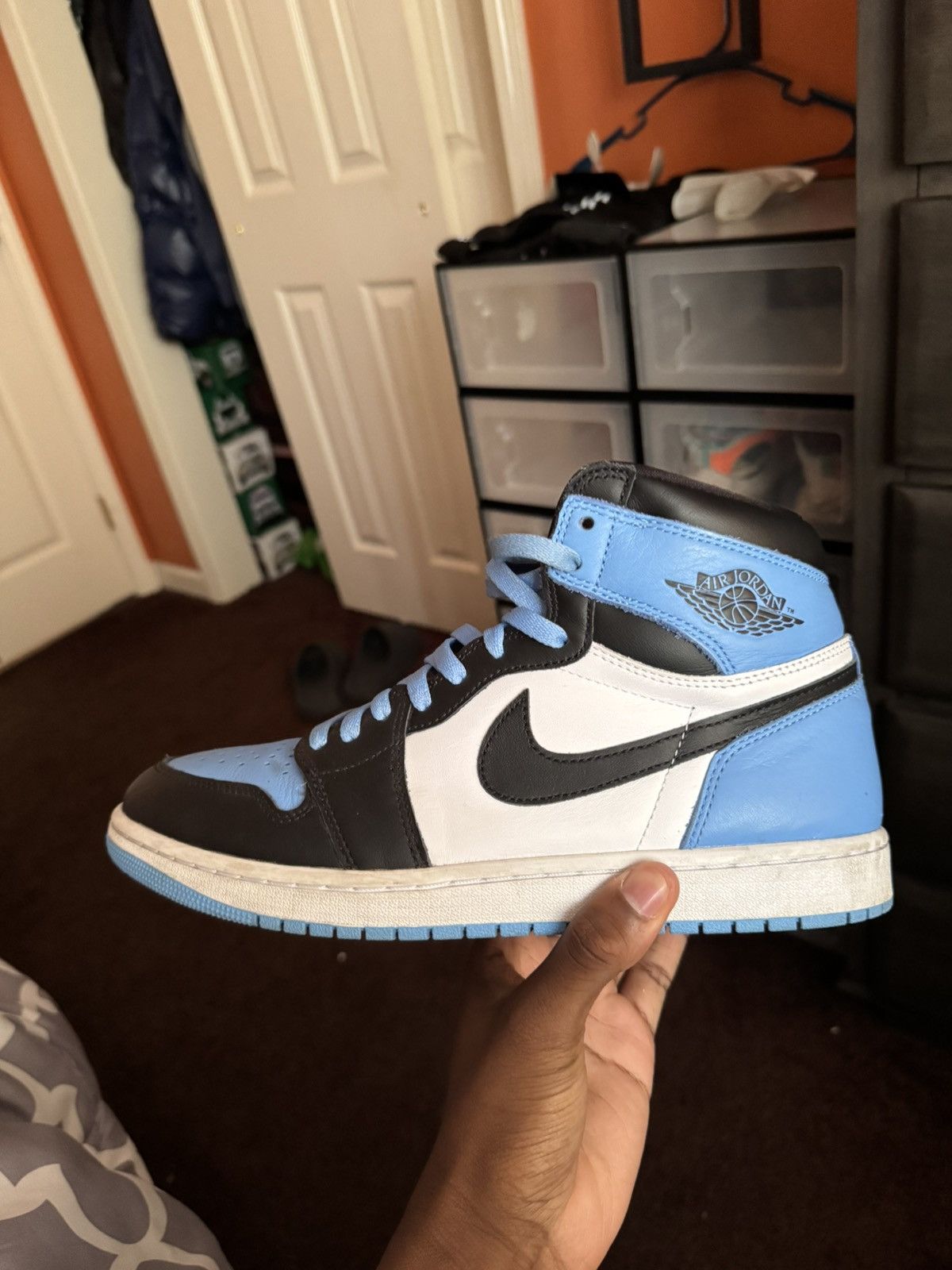 Jordan Brand Jordan 1 Unc Toe Size US 11 / EU 44 - 7 Thumbnail