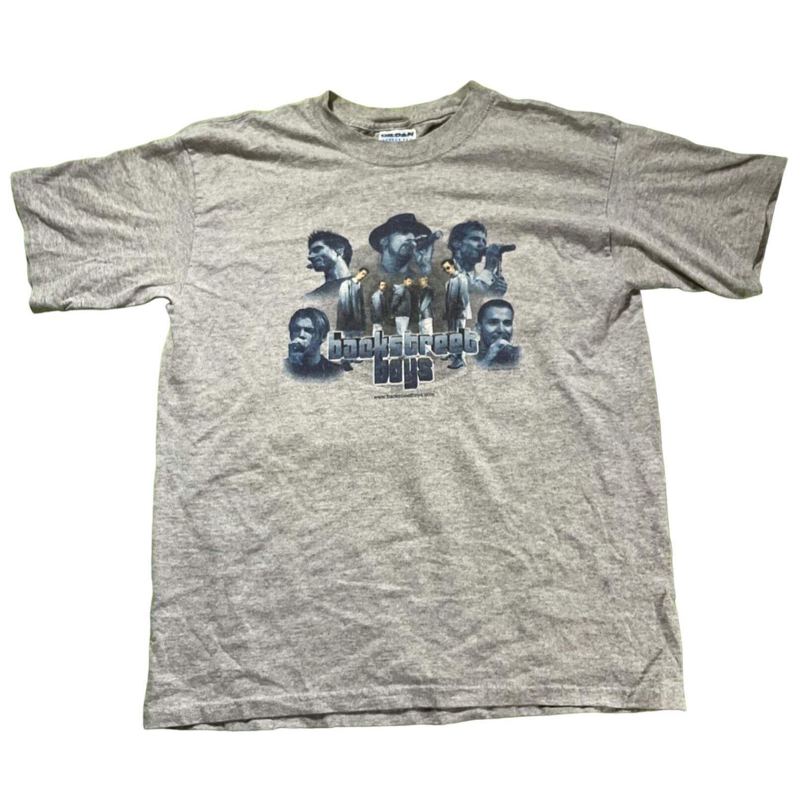 Gildan Vintage original RARE 1999 Backstreet Boys boy band t-shirt Size S / US 4 / IT 40 - 1 Thumbnail