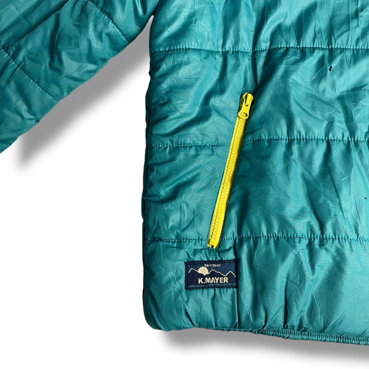 Japanese Brand 🇯🇵 VINTAGE KRIFF MAYER FULL ZIP DOWN PUFFER JACKET Size US M / EU 48-50 / 2 - 7 Thumbnail