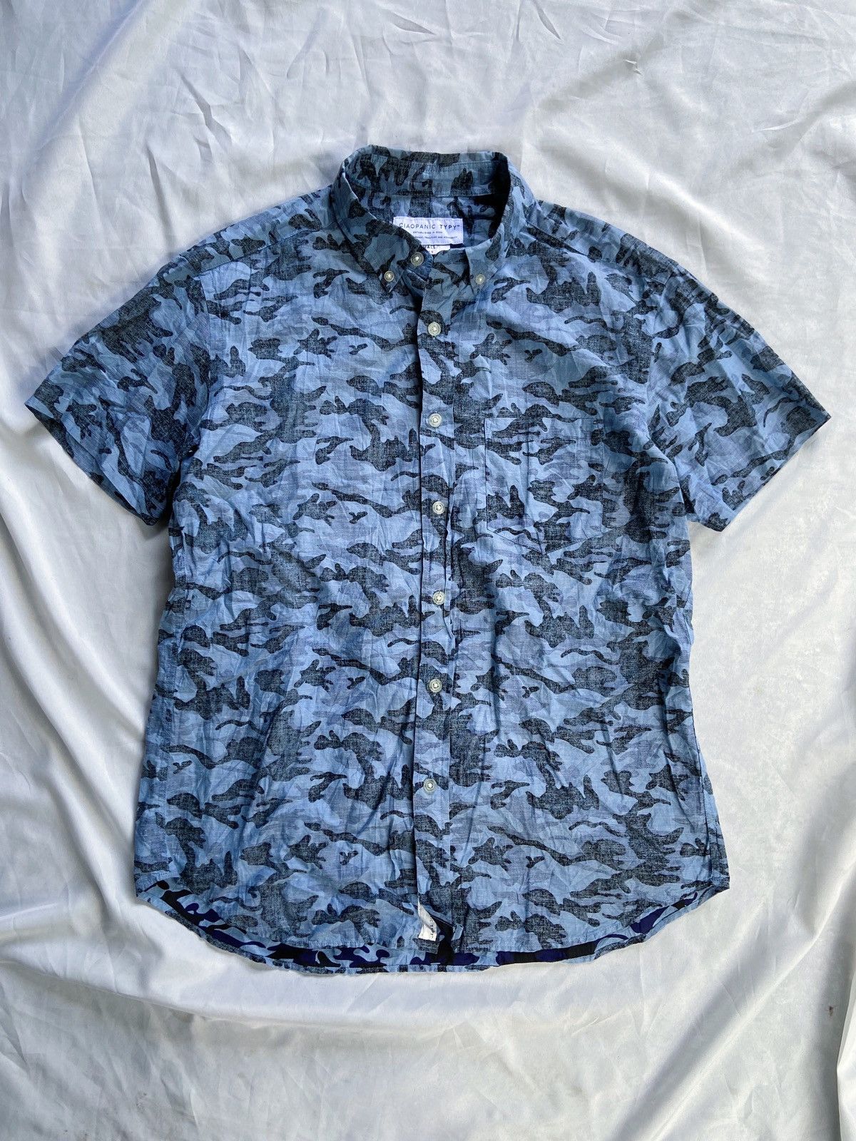 PPFM CIAOPANIC TTPY ARMY BUTTON UP SHIRT Size US M / EU 48-50 / 2 - 2 Thumbnail