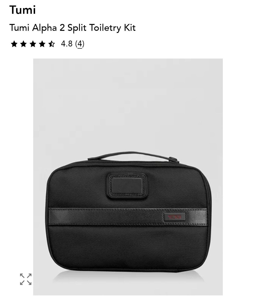 Tumi Tumi ALPHA 2 Split Toiletry Kit Bag Size ONE SIZE - 1 Thumbnail