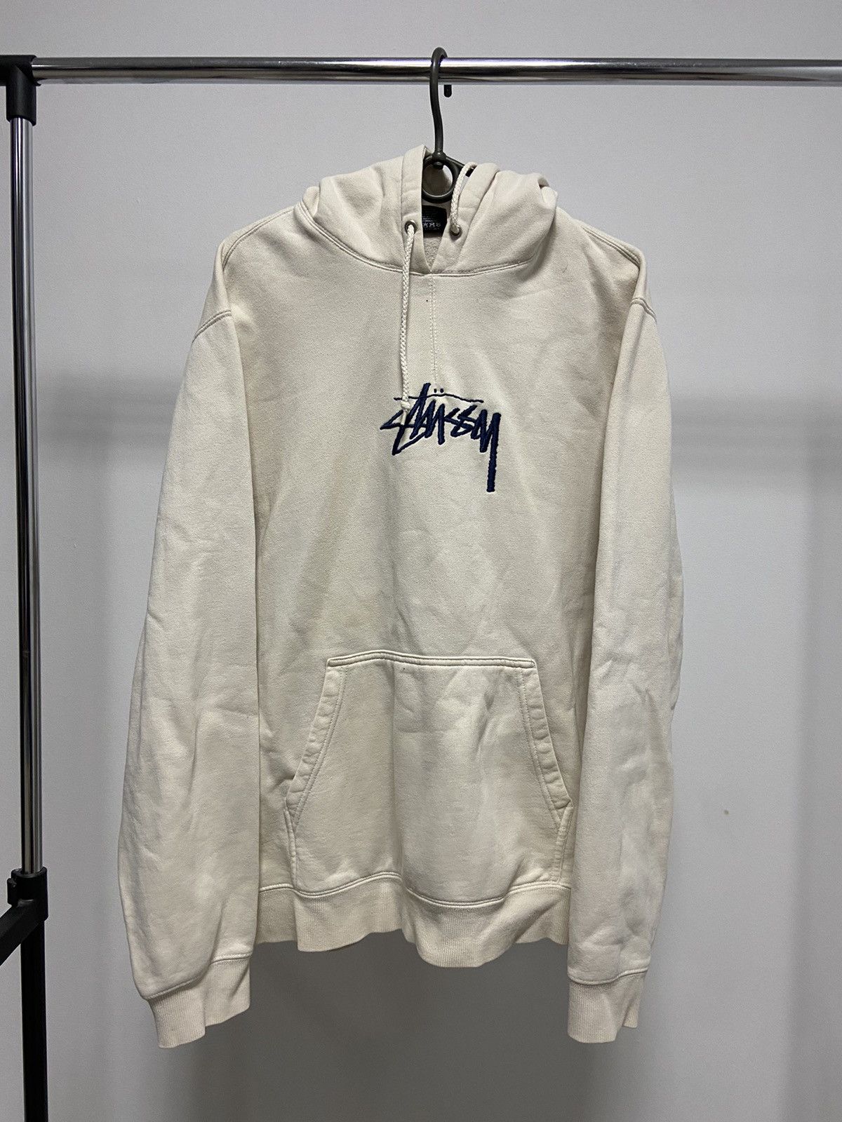 Stussy × Vintage Stussy Vintage Hoodie Big Logo Style skate Y2K Size US L / EU 52-54 / 3 - 1 Thumbnail