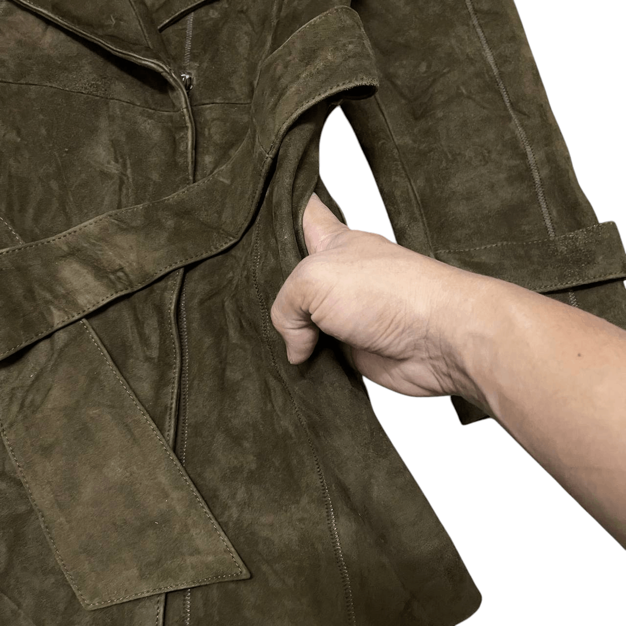Max Mara Max Mara Leather Coat Jacket Size XS / US 0-2 / IT 36-38 - 6 Thumbnail