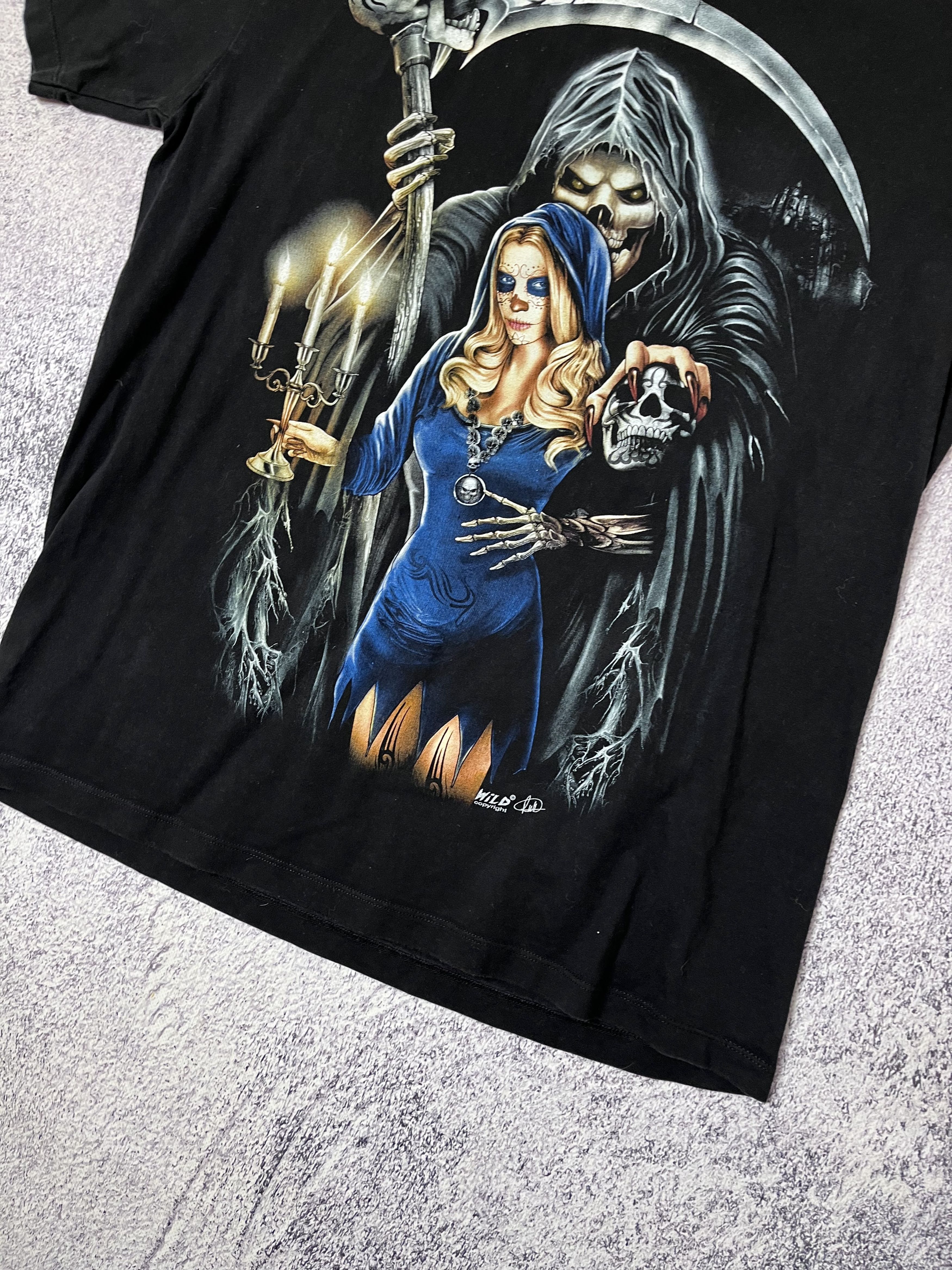 Japanese Brand Mens t-shirt Wild merch big logo 3D size L glowing print Size US L / EU 52-54 / 3 - 4 Thumbnail