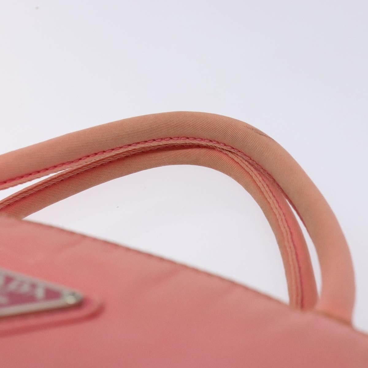 Prada PRADA Hand Bag Nylon Pink Size ONE SIZE - 8 Thumbnail