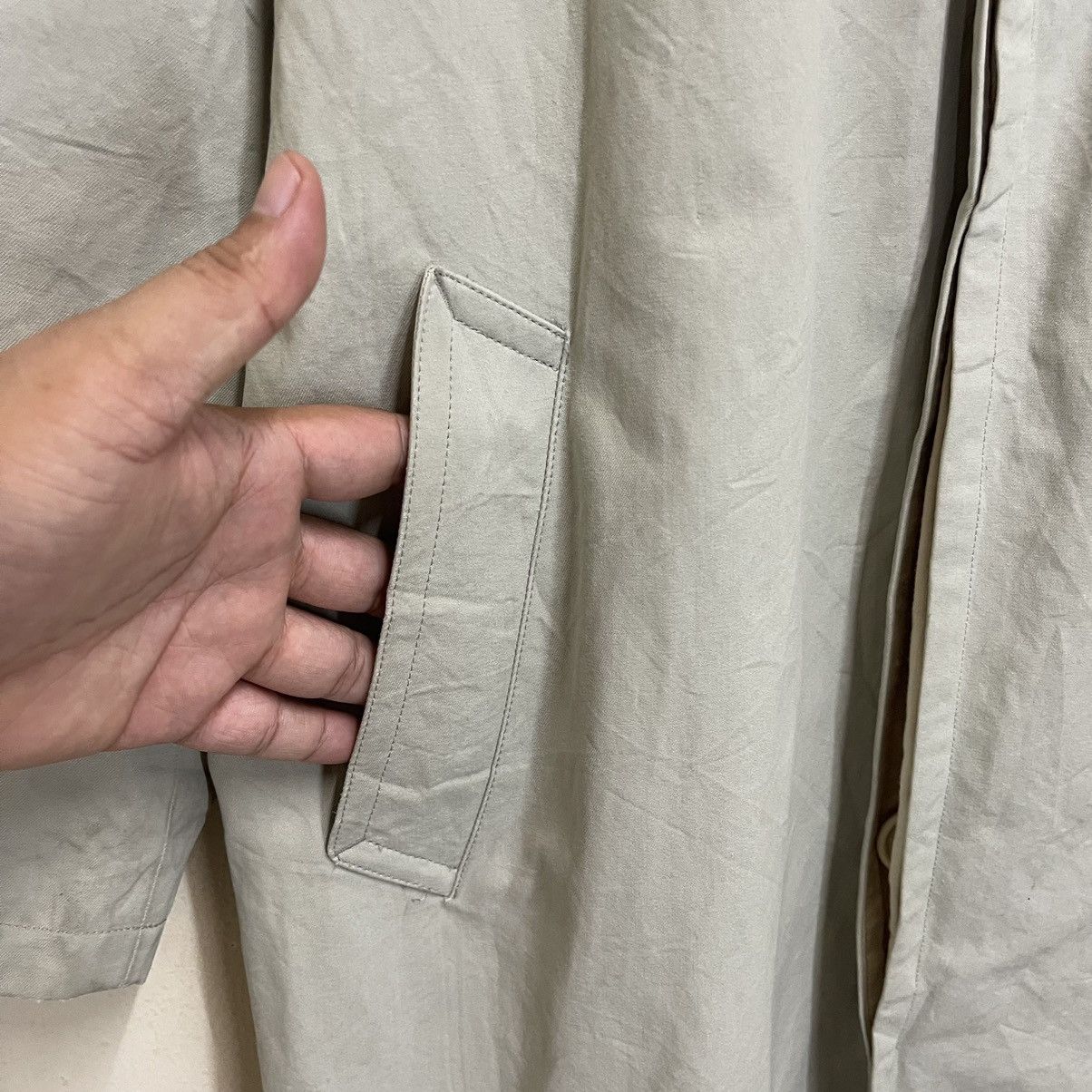 Y's × Y's for Men × Yohji Yamamoto YOHJI YAMAMOTO YS LONG COAT JACKET Size US L / EU 52-54 / 3 - 8 Thumbnail