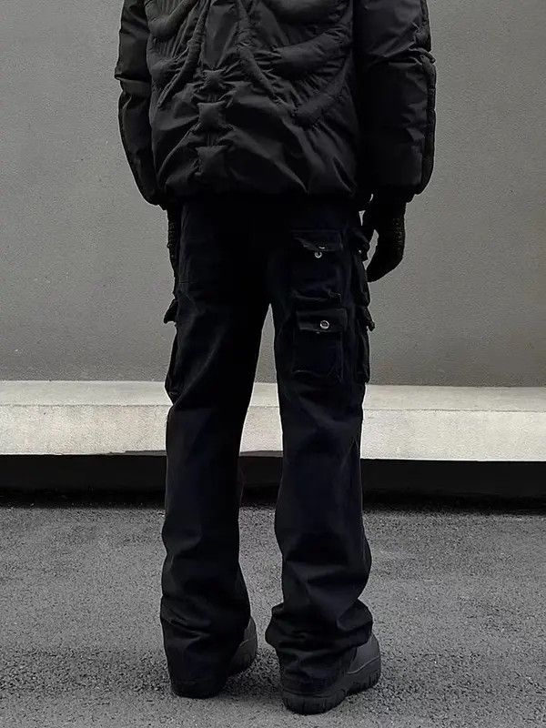 VIBE Street Retro Heavyweight Multi-Pocket Cargo Jeans Size US 33 - 7 Thumbnail