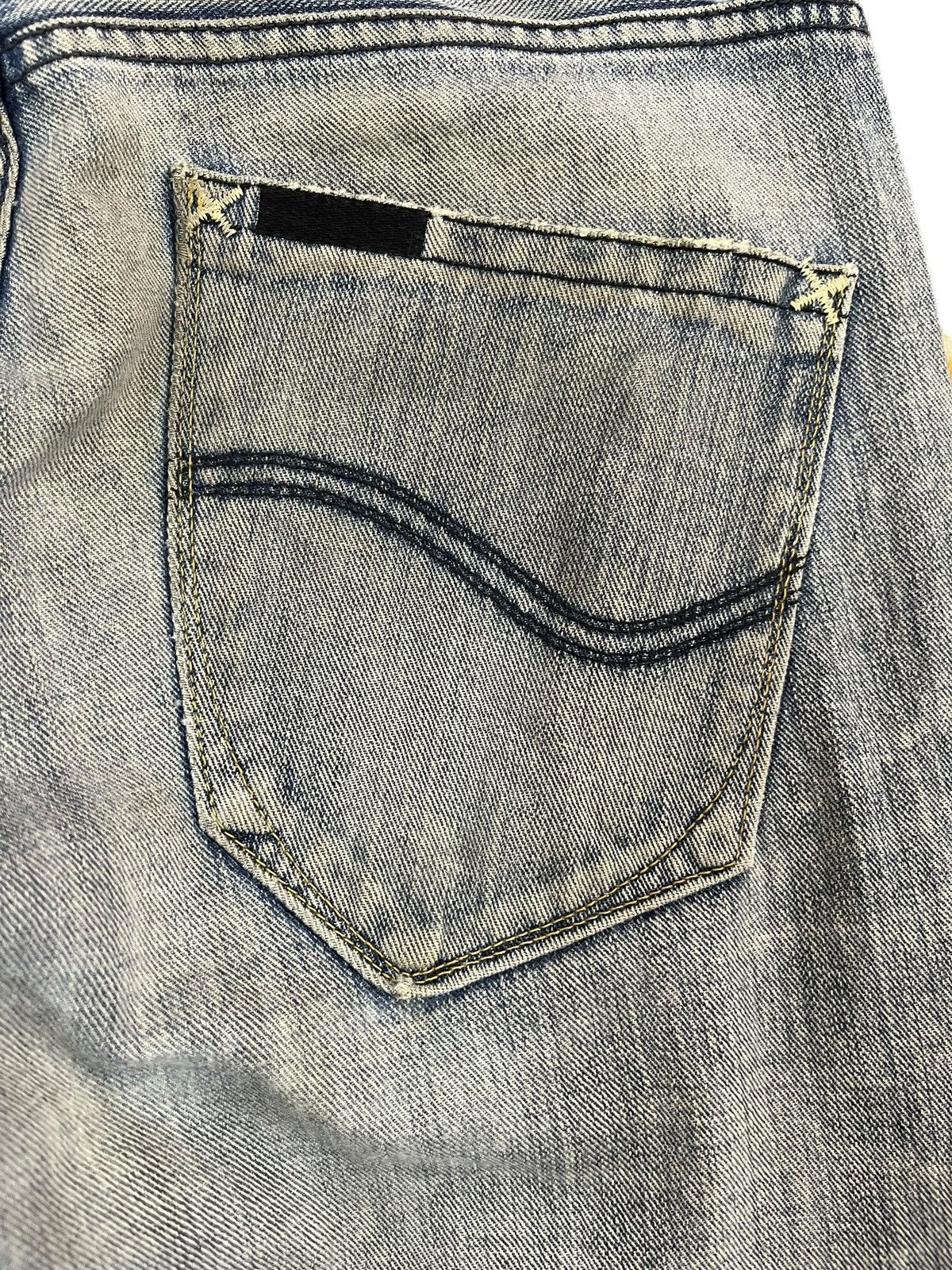 Lee Vintage Lee Riders Flare Bell Bottom Mudwash Denim Size US 32 / EU 48 - 7 Thumbnail