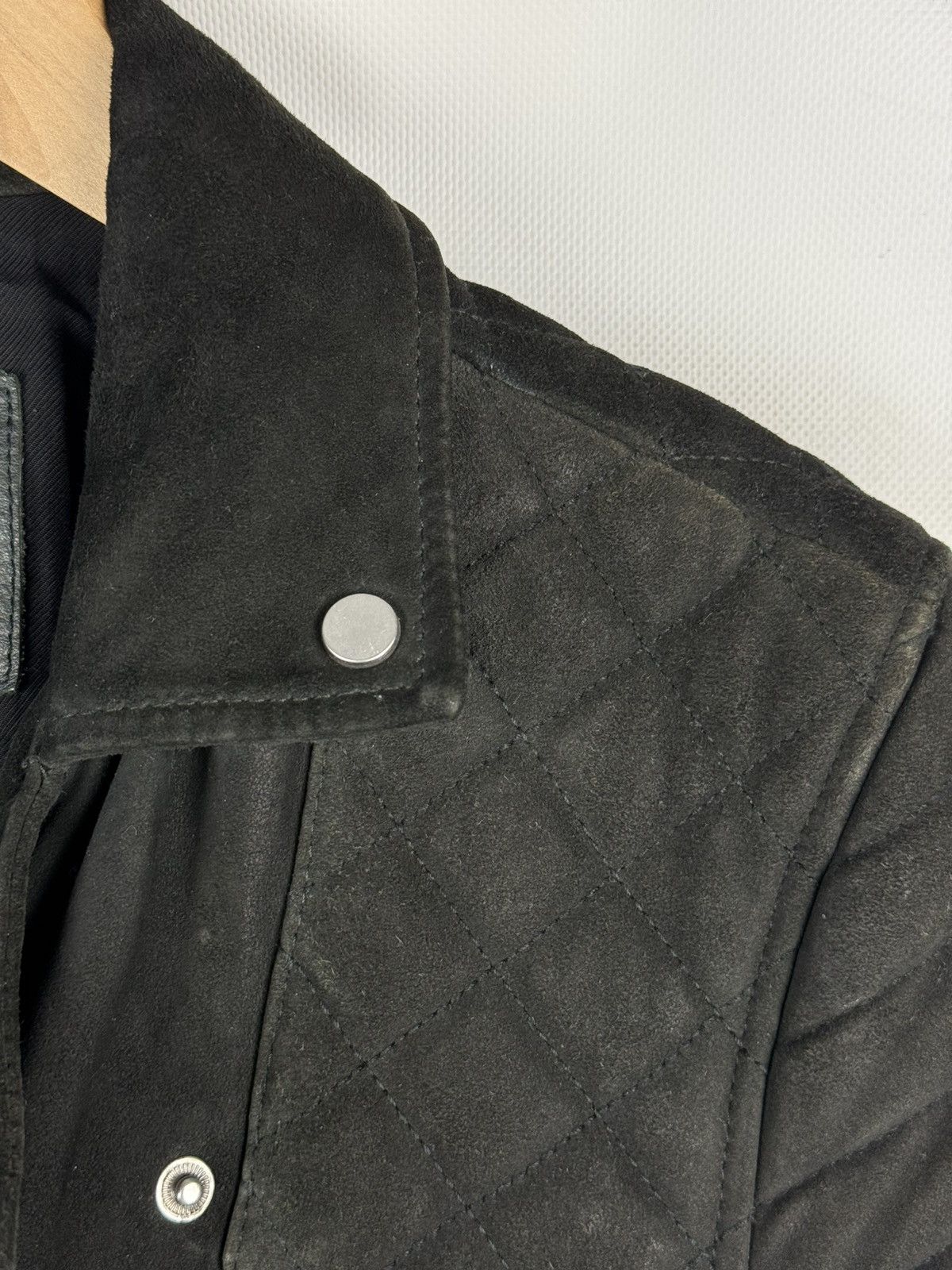 Allsaints Allsaints Imagara Suede Biker Men’s Leather Jacket Size XS Size US XS / EU 42 / 0 - 15 Thumbnail