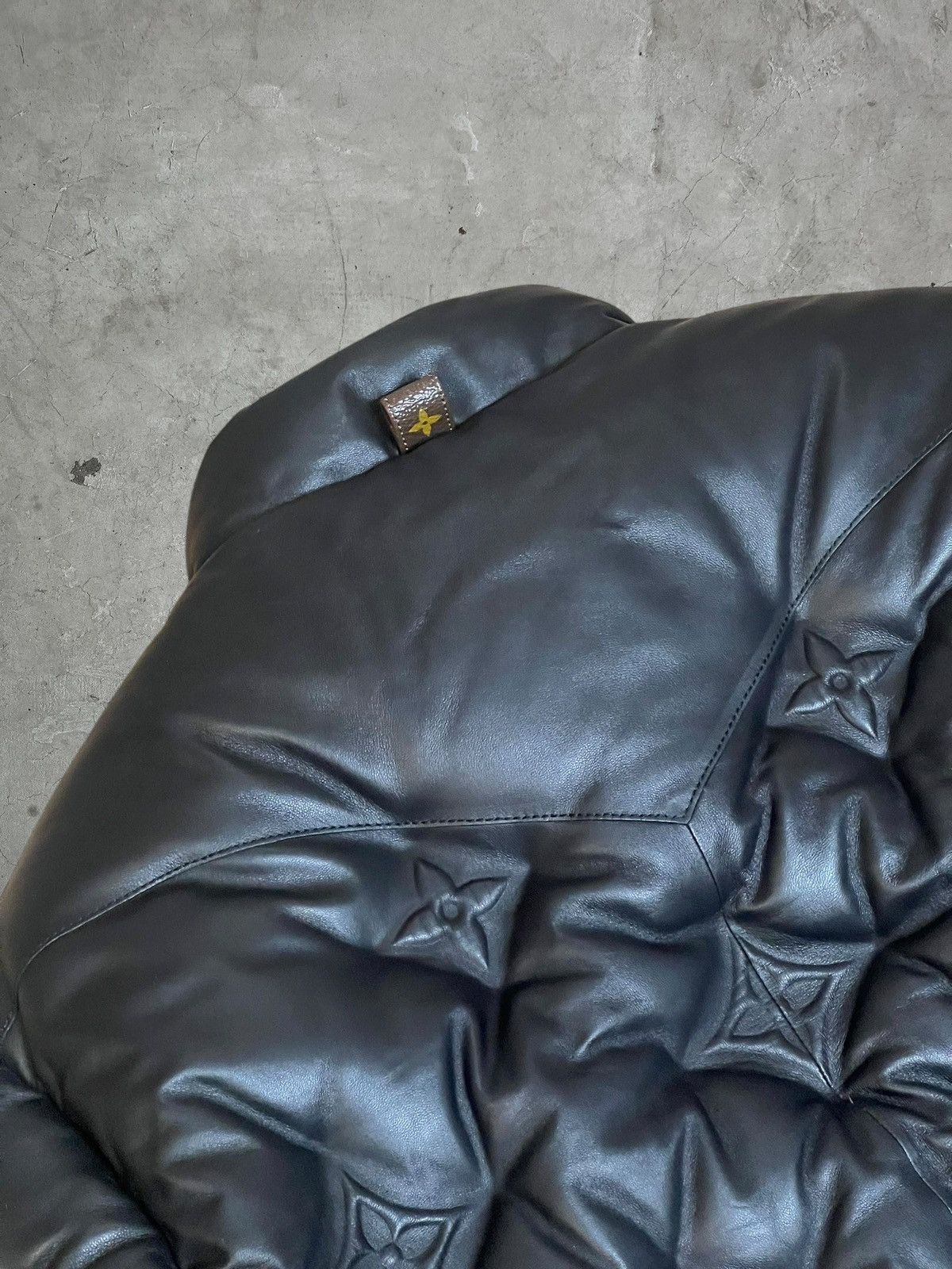 Louis Vuitton Louis Vuitton Embossed Monogram Leather Jacket Size US S / EU 44-46 / 1 - 14 Thumbnail