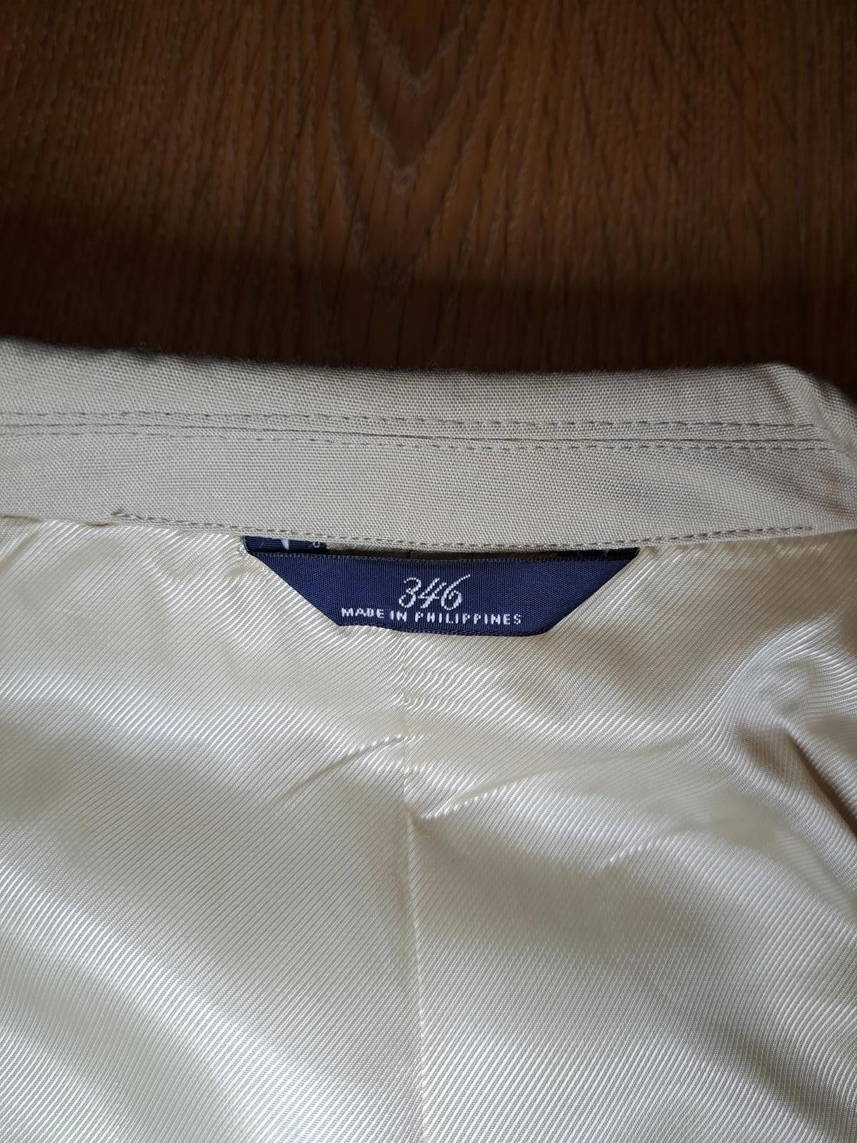 Brooks Brothers VINTAGE Brooks Brothers Sport Coat Mens 41R Beige Cotton Size 42R - 3 Thumbnail