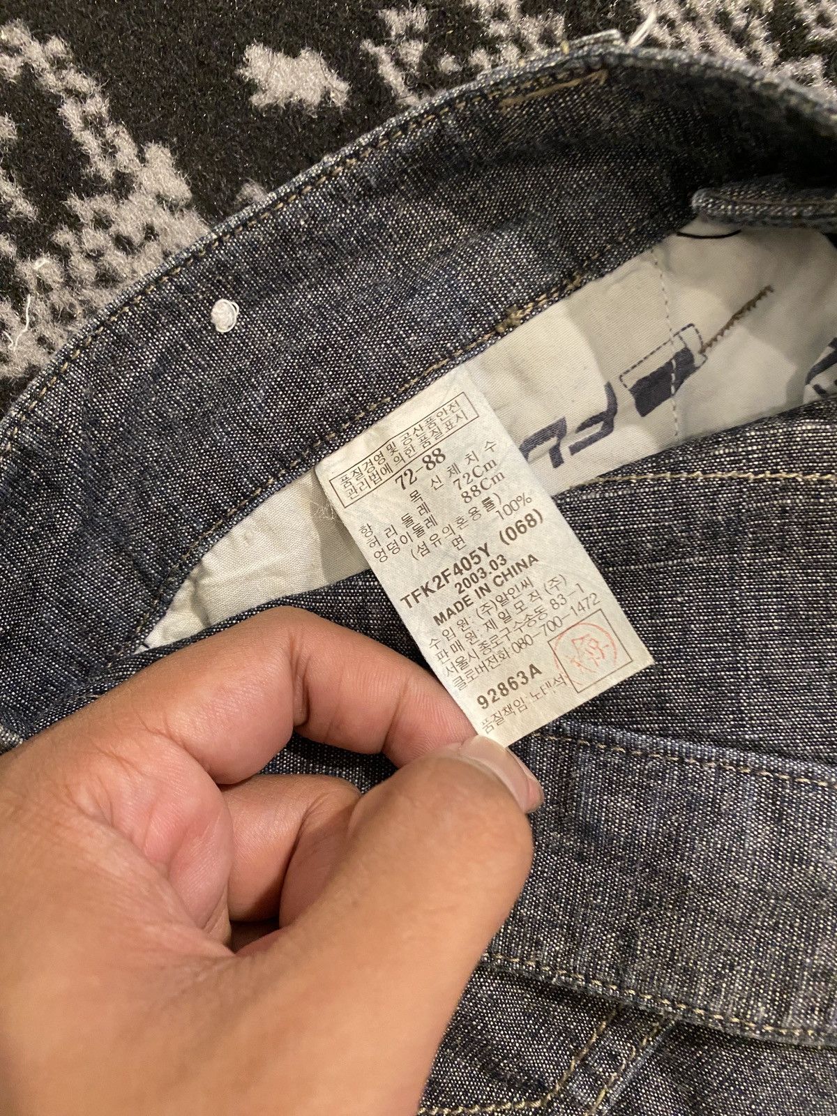 Fubu Fubu Gray Y2K Baggy Denim Vintage Size US 31 - 11 Thumbnail