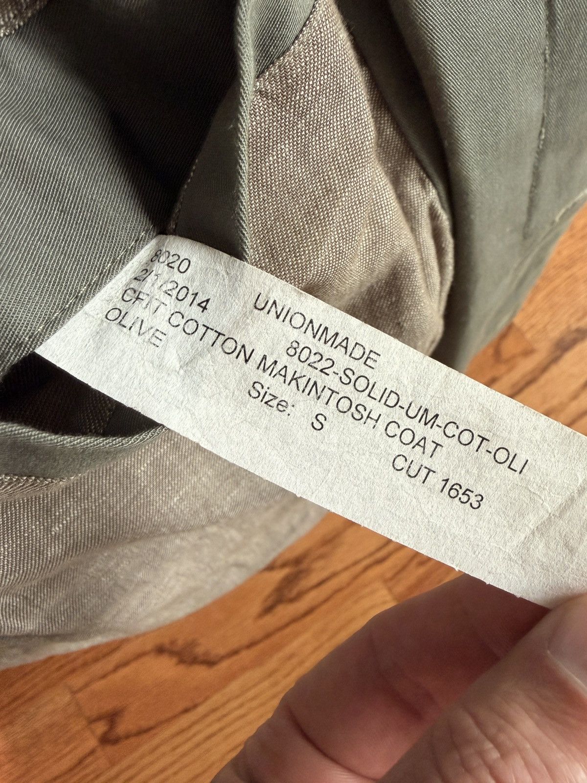 Golden Bear Golden Bear for Unionmade Makintosh Coat Size US S / EU 44-46 / 1 - 11 Thumbnail