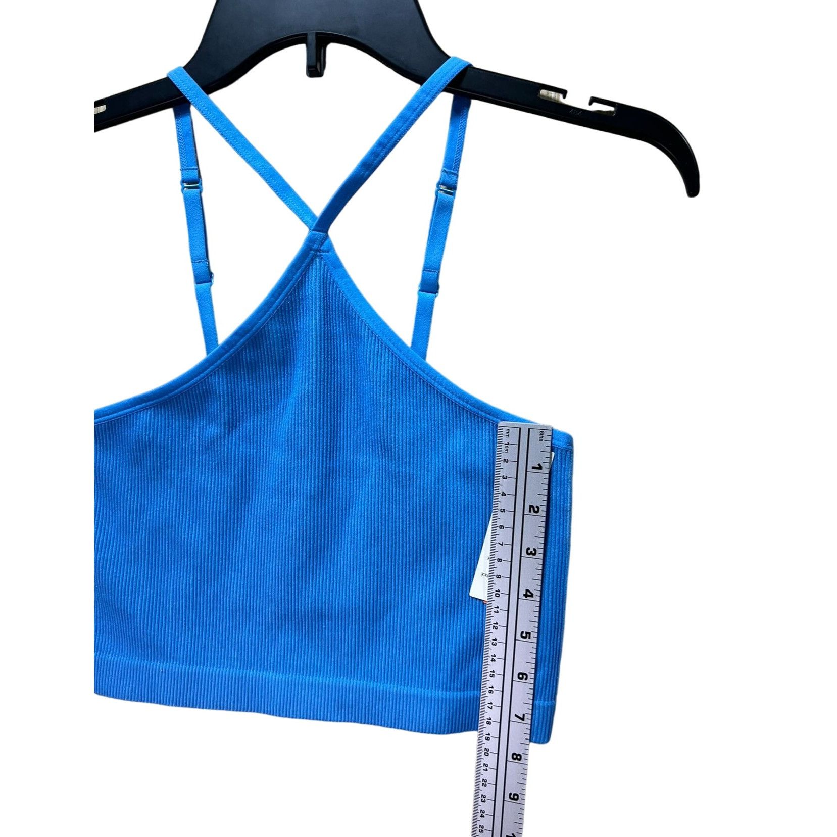 Other Colsie - Women's tank top Square Back Seamless Ribbed Halter Size M / US 6-8 / IT 42-44 - 8 Thumbnail