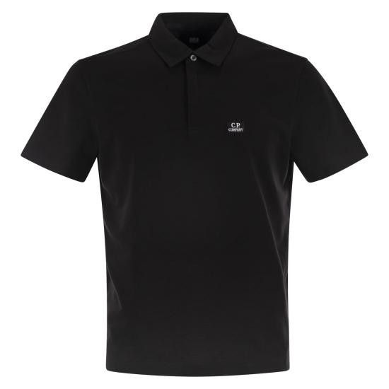 C.P. Company C.P. COMPANY Men Polo Shirts 18CMPL165A BLACK Size US XL / EU 56 / 4 - 1 Thumbnail
