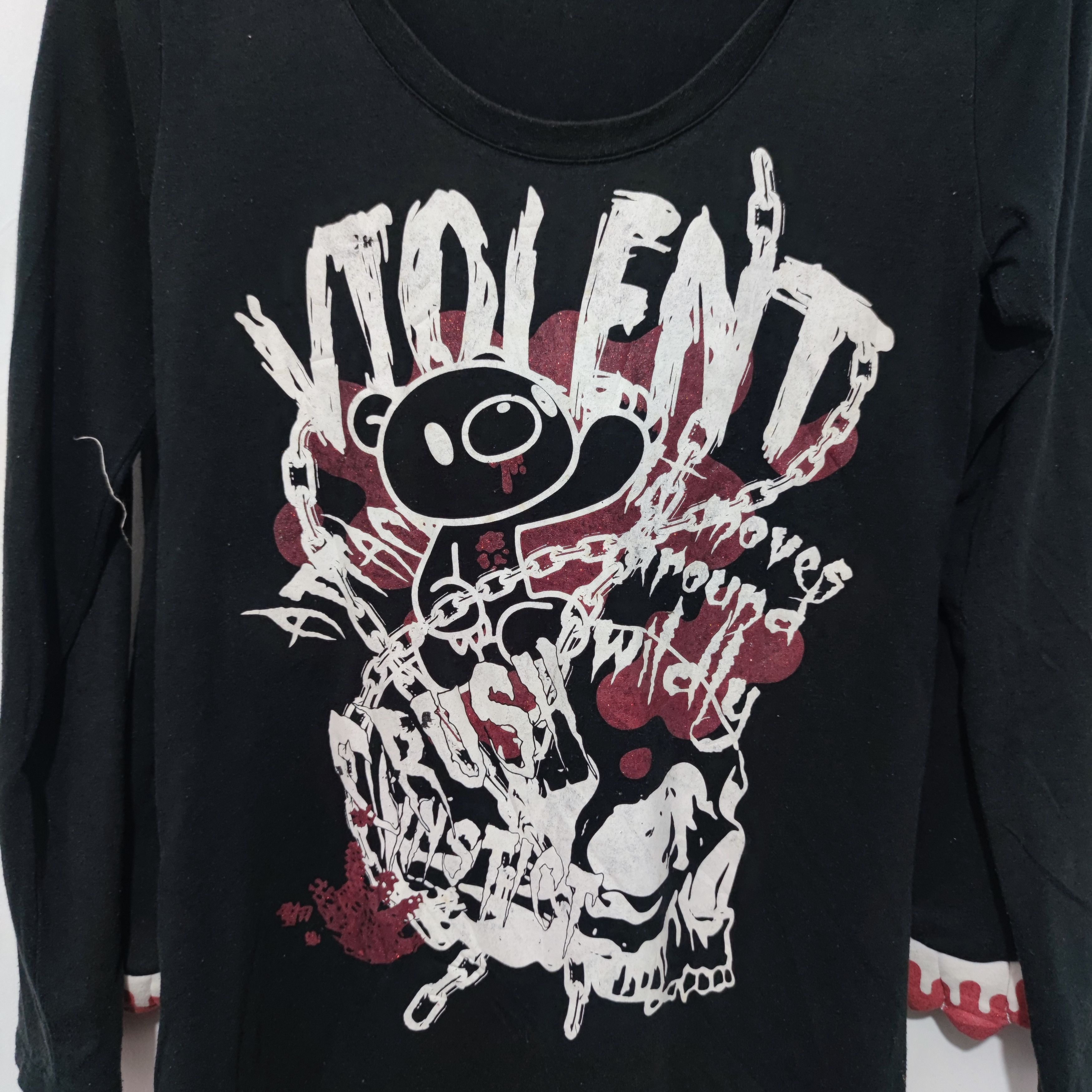 Beauty Beast Gloomy Hellowen long Shirt Size US L / EU 52-54 / 3 - 5 Thumbnail