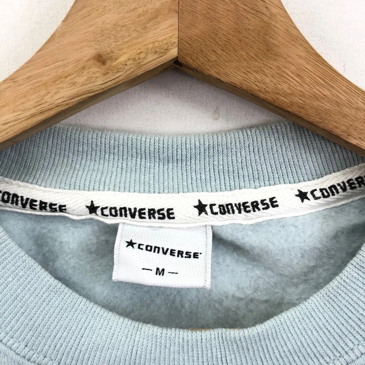 Converse Vtg 90’ CONVERSE JACK PURCELL Blue Sweatshirt Sweater Size M / US 6-8 / IT 42-44 - 4 Thumbnail