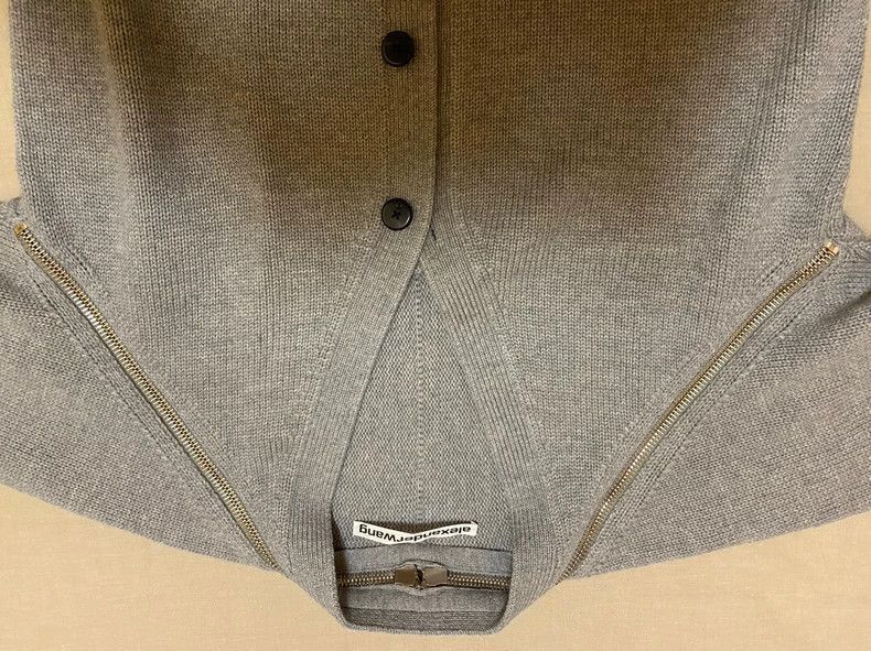 Alexander Wang Alexander Wang Wool Horn Button Cardigan XS- Size XS / US 0-2 / IT 36-38 - 9 Thumbnail