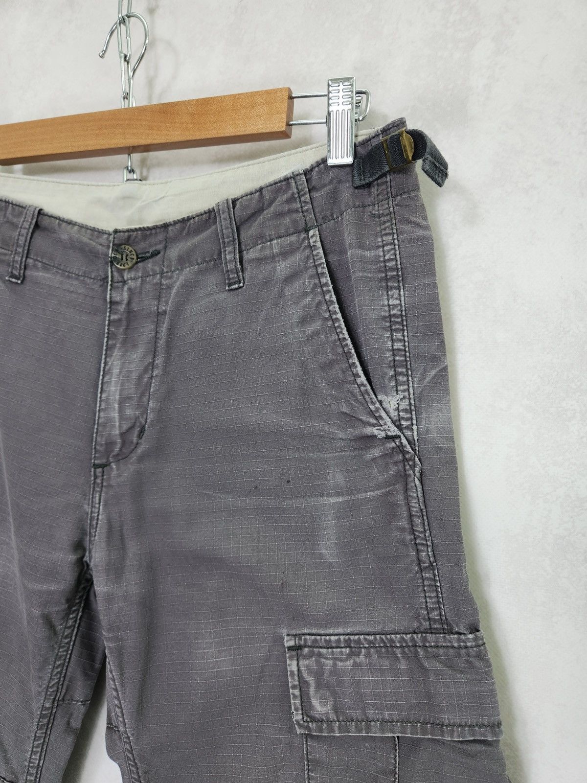 Carhartt × Carhartt Wip × Vintage Vintage 90s Carhartt Cargo Aviation Pants distressed 29x32 Size US 29 - 6 Thumbnail
