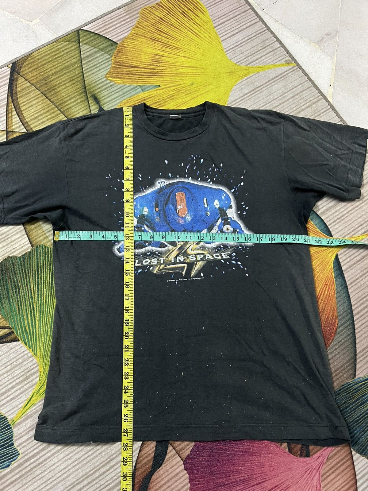 Vintage VINTAGE LOST IN SPACE AMERICA MOVIE FADED TEE Size US L / EU 52-54 / 3 - 10 Thumbnail