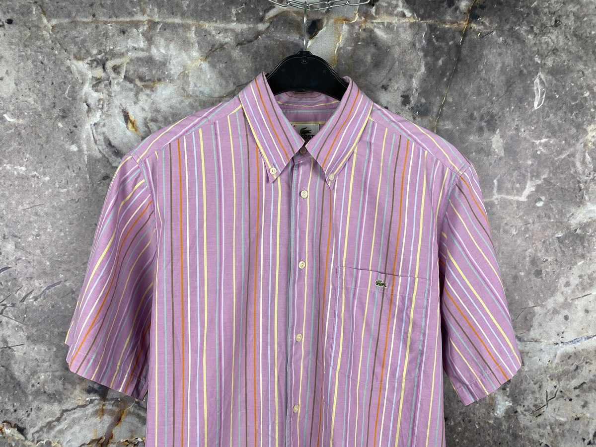 Lacoste × Other Men’s Lacoste Shirt Button Up Multi-Colored Stripe Size 41 Size US L / EU 52-54 / 3 - 2 Thumbnail