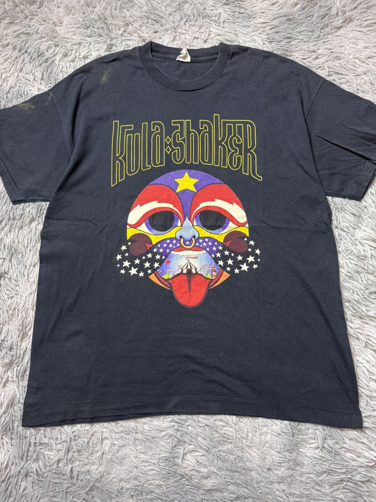 Vintage Vintage Kula Shaker 1998 Revolution For Fun Size US XL / EU 56 / 4 - 1 Thumbnail