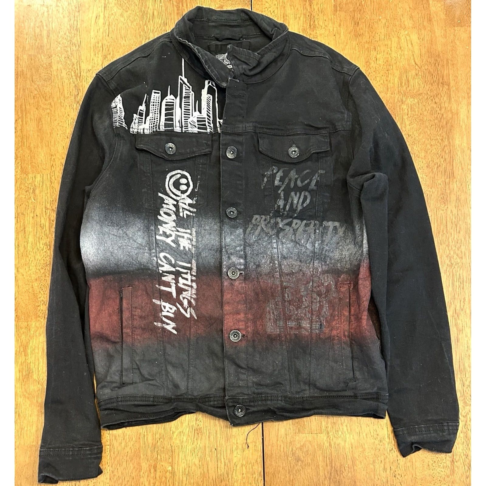 Denime Black Pike Denim Jacket - A Timeless Classic Size US L / EU 52-54 / 3 - 2 Thumbnail