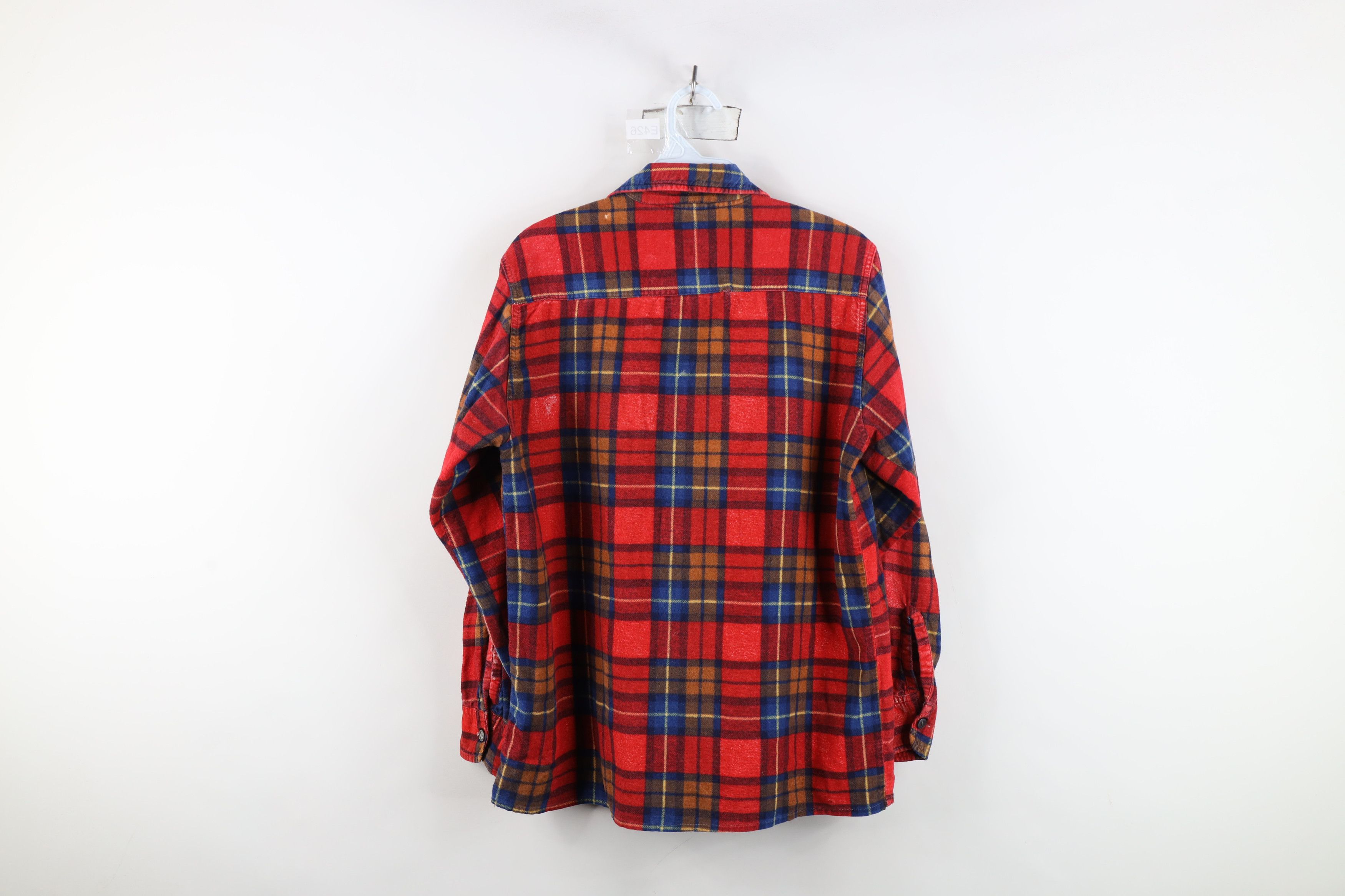 Vintage Vintage 60s 70s Streetwear Collared Button Shirt Plaid Size US S / EU 44-46 / 1 - 12 Thumbnail
