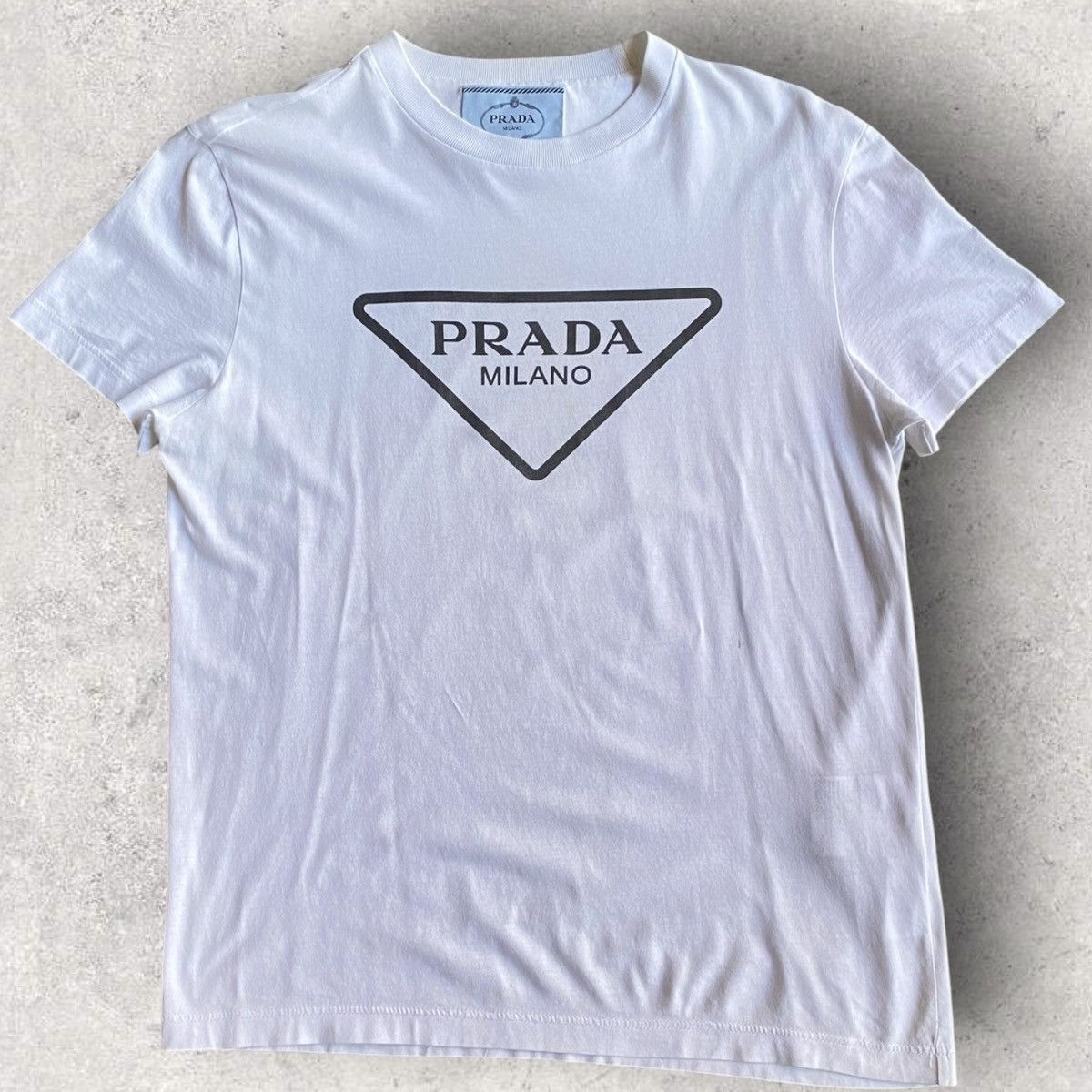 Prada Prada Logo T Shirt Size US S / EU 44-46 / 1 - 2 Thumbnail