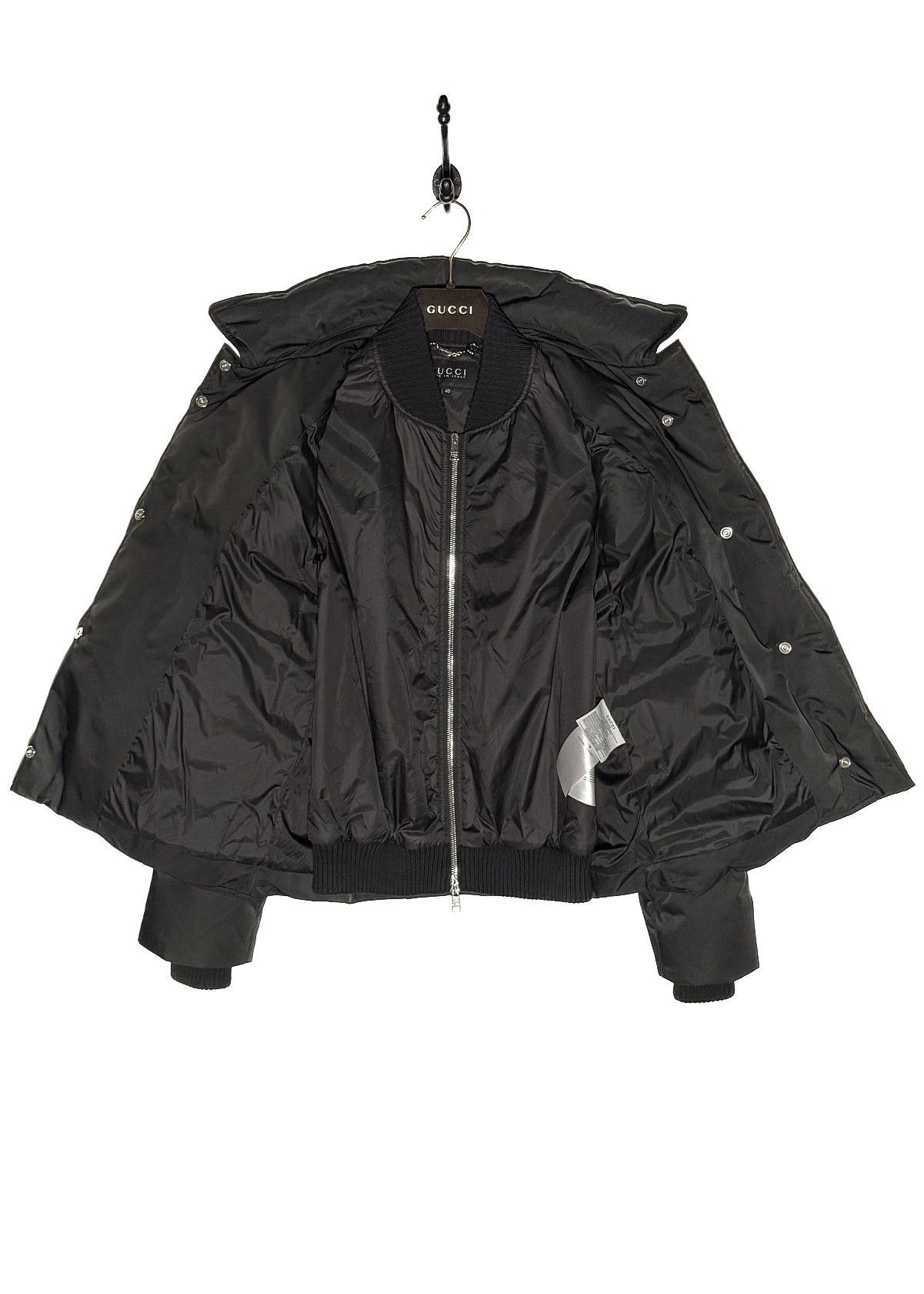 Gucci Gucci 2014 Black Toggle Accent Down Puffer Jacket Size S / US 4 / IT 40 - 7 Thumbnail
