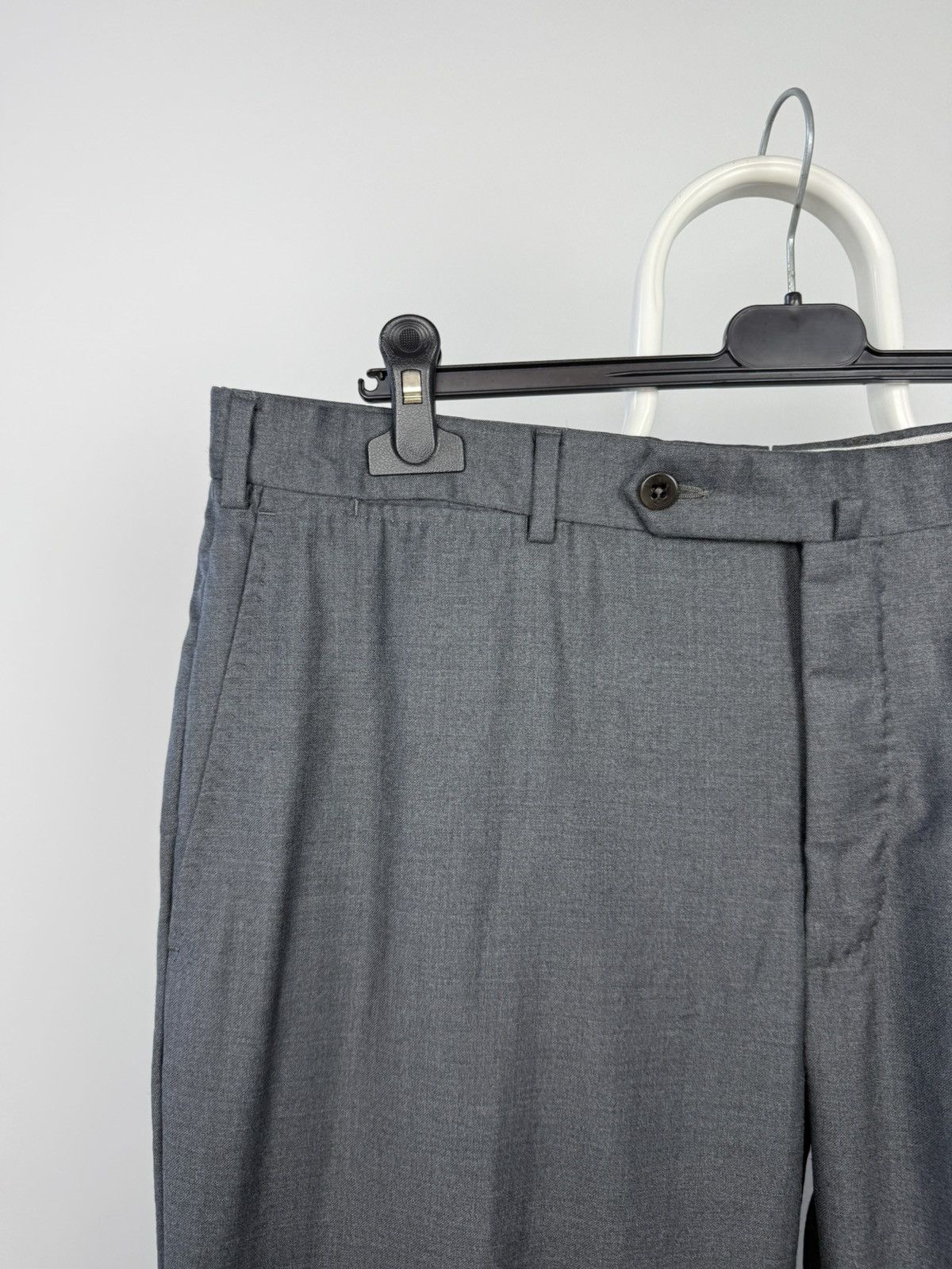 Ermenegildo Zegna Ermenegildo Zegna Pants Wool S Gray Size US 36 / EU 52 - 6 Thumbnail