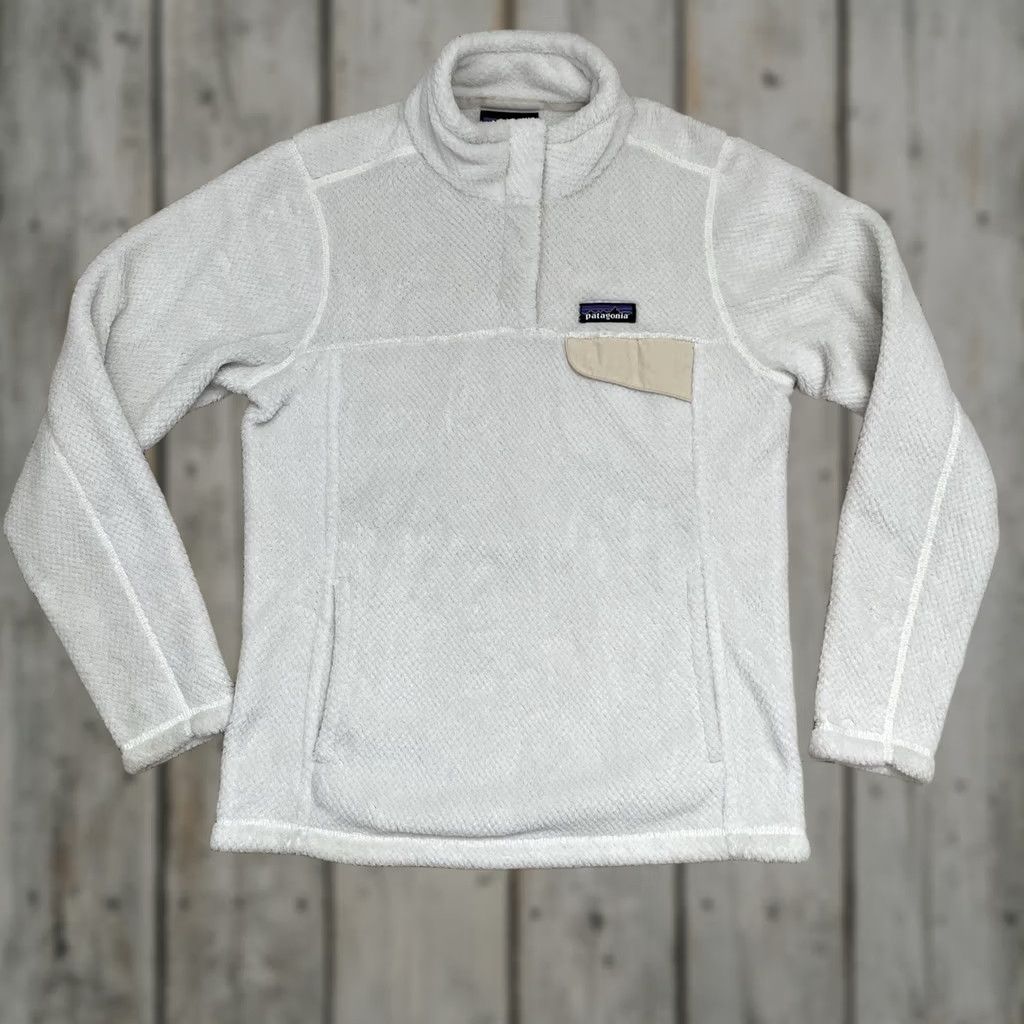 Patagonia Patagonia Women’s Fleece Sweater Raw Linen White Jacket Size M Size M / US 6-8 / IT 42-44 - 1 Thumbnail