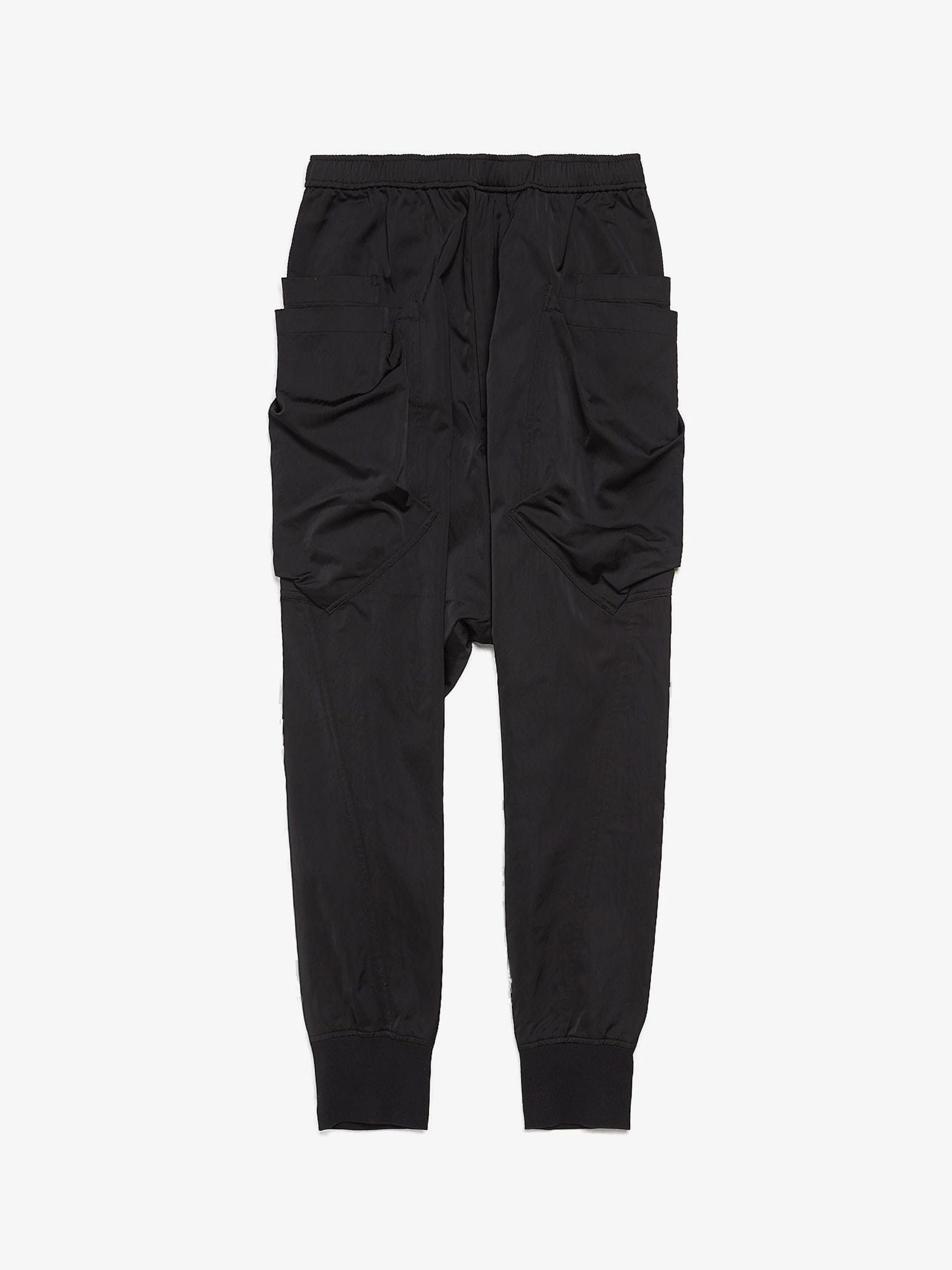 Julius Black Viscose Nylon Satin Cargo Pants Size US 34 / EU 50 - 1 Thumbnail