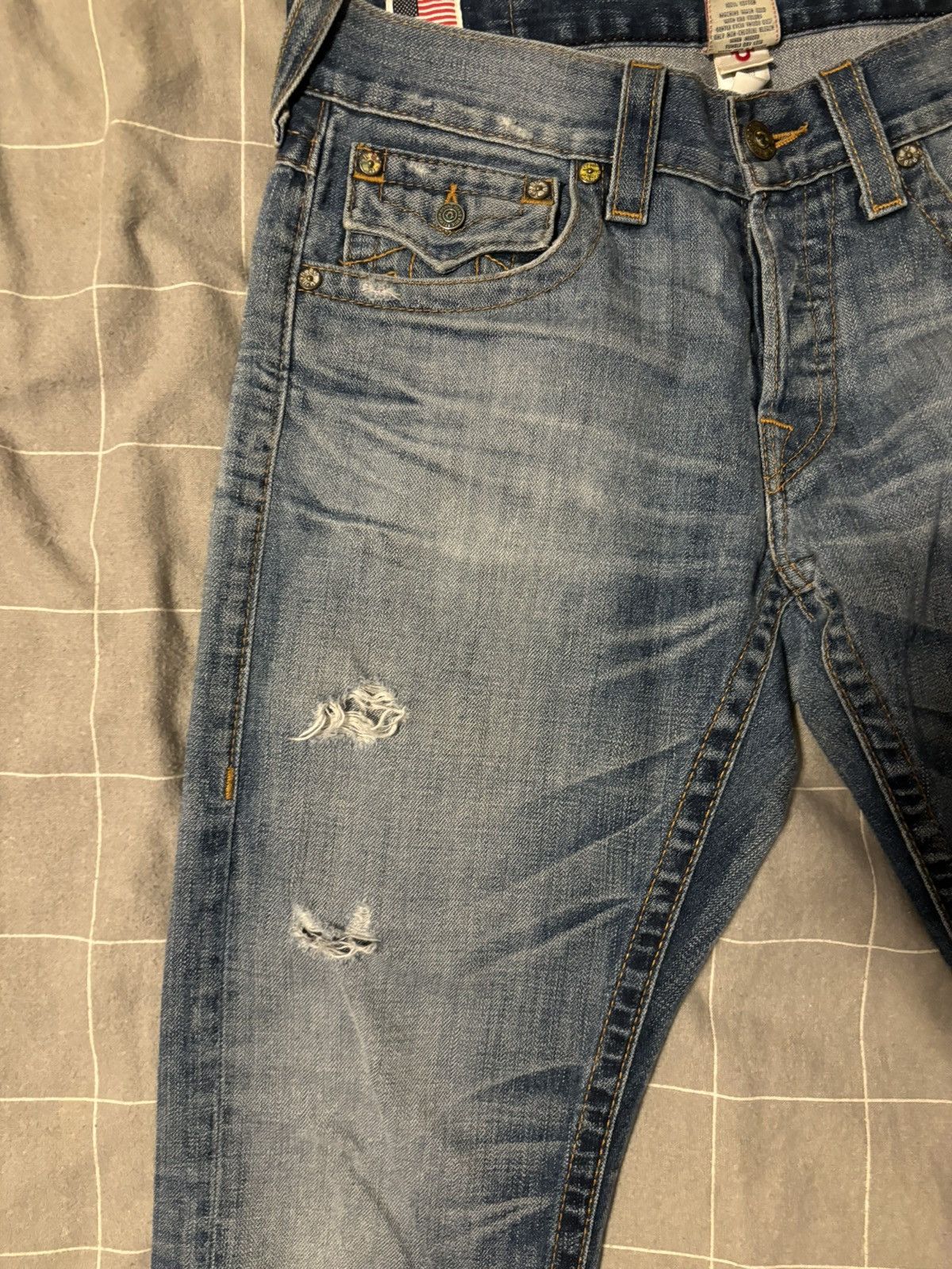 True Religion Vintage True Religion Jeans Pants Size US 33 - 4 Thumbnail