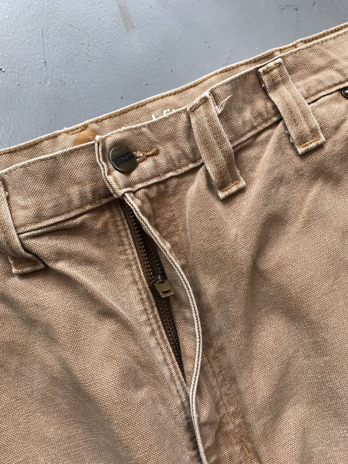 Vintage Carhartt b01 BRN double knee denim