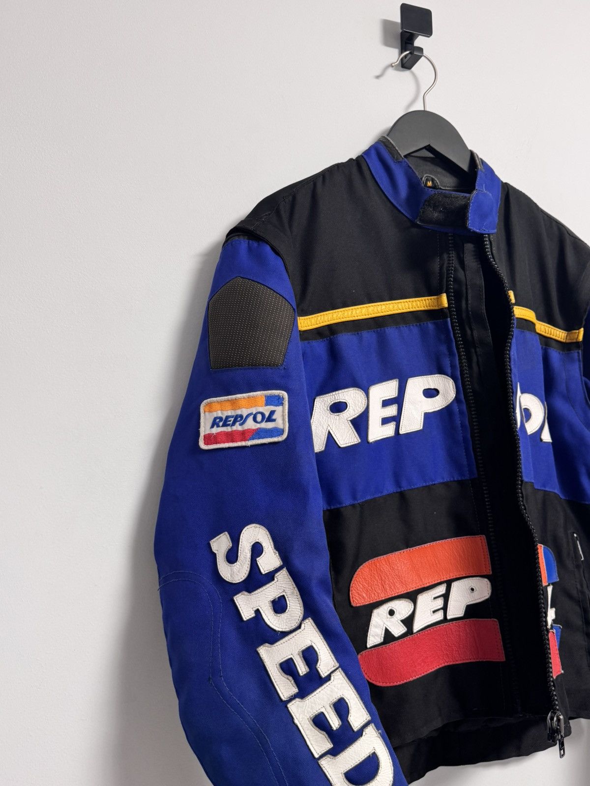 Vintage Repsol Vintage Motorcycle Jacket Real Leather Size US M / EU 48-50 / 2 - 15 Thumbnail