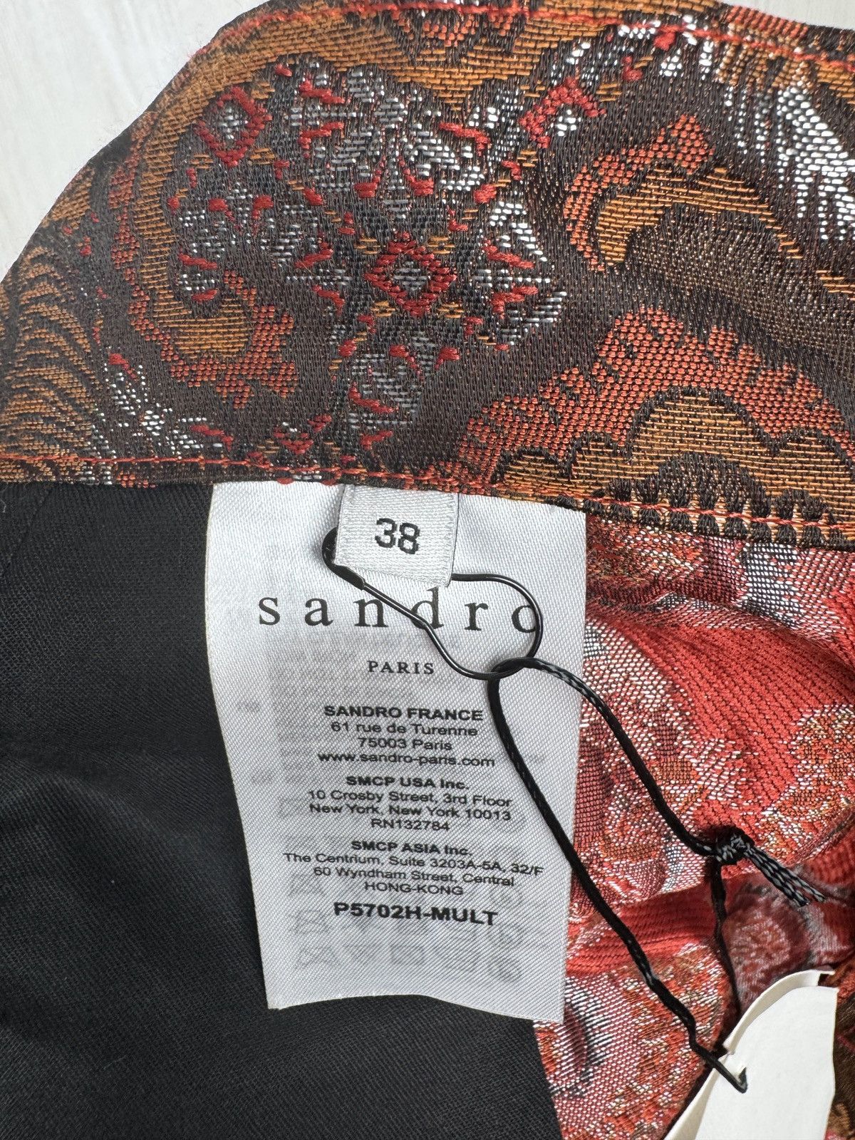 Japanese Brand Sandro Chinagirl Multicolore Tiger Printed Japanese Shorts Size 27" / US 4 / IT 40 - 9 Thumbnail
